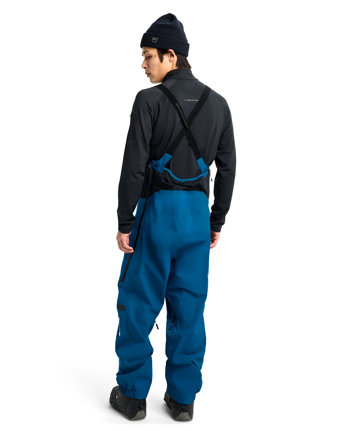 Burton Men's [ak]® Acamar Gore-Tex Pro 3L Snow Bib - Blue Teal Men's Snow Bibs - Trojan Wake Ski Snow