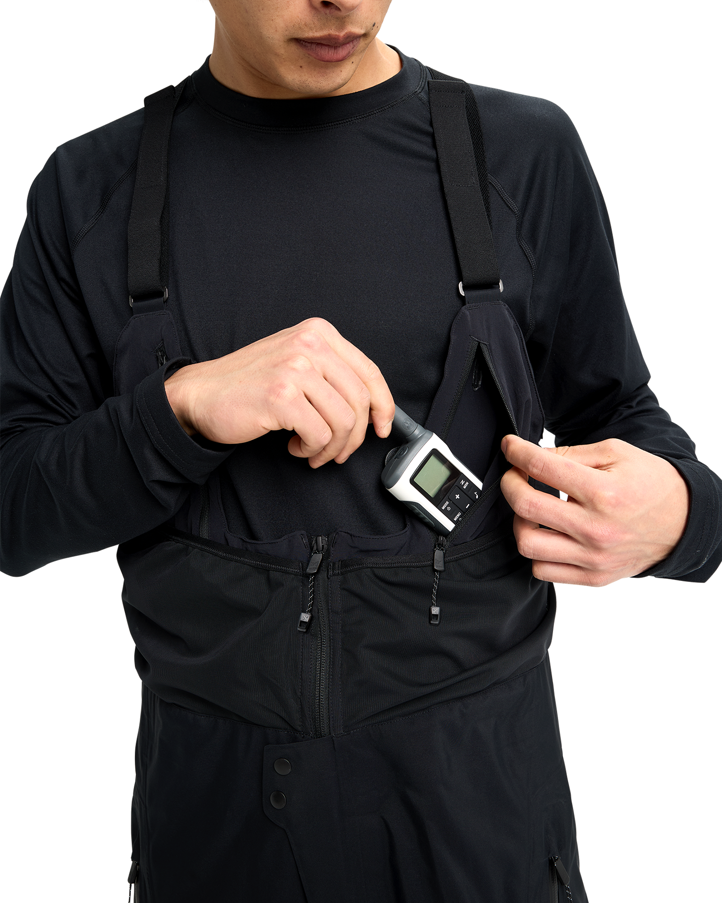 Burton Men's [ak]® Acamar GORE-TEX® Pro 3L Snow Bib Pants - True Black Men's Snow Bibs - Trojan Wake Ski Snow