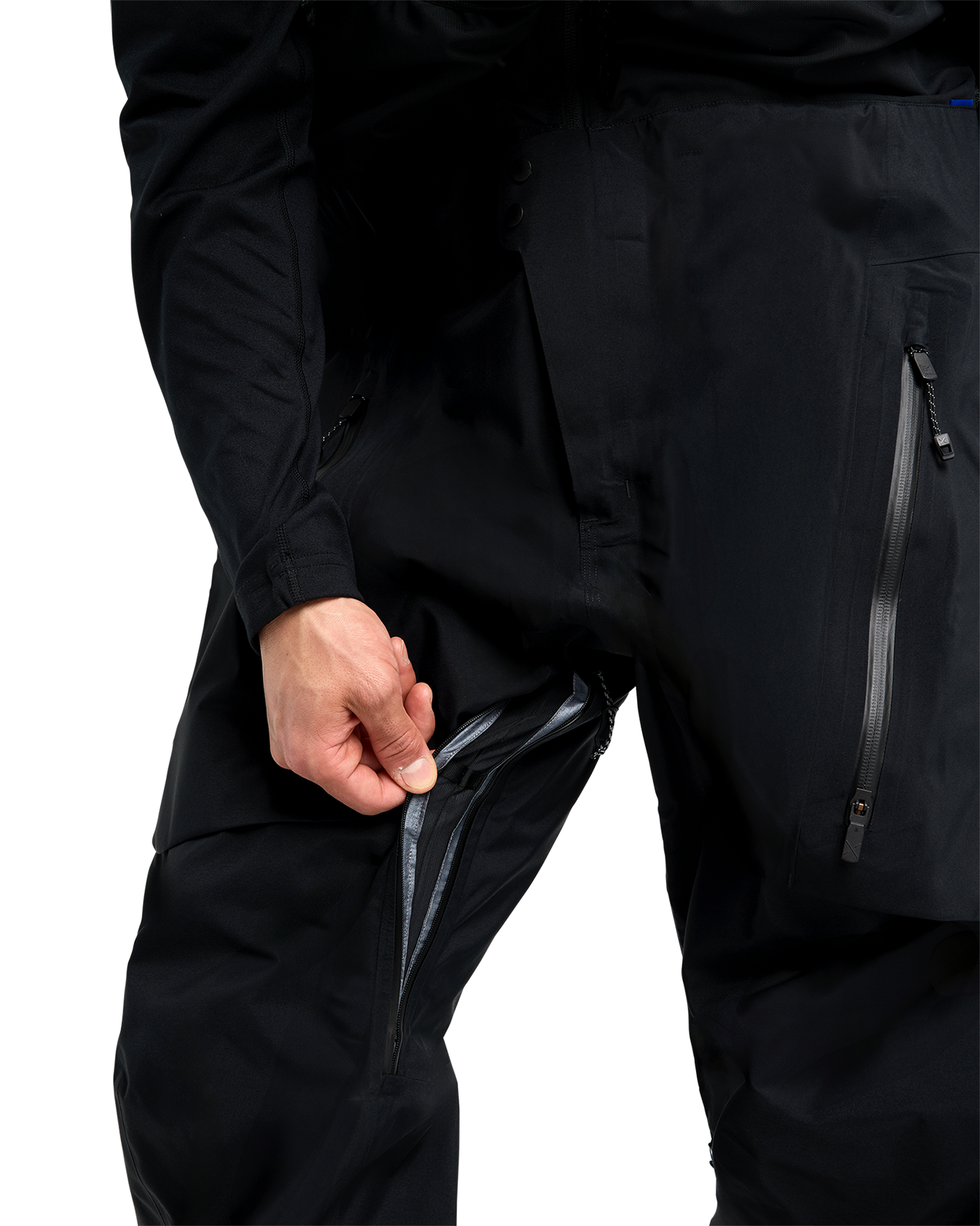 Burton Men's [ak]® Acamar GORE-TEX® Pro 3L Snow Bib Pants - True Black Men's Snow Bibs - Trojan Wake Ski Snow