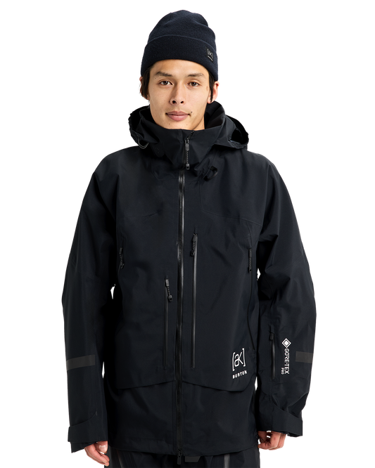 Burton Men's [ak]® Acamar GORE-TEX® Pro 3L Snow Jacket - True Black Men's Snow Jackets - Trojan Wake Ski Snow