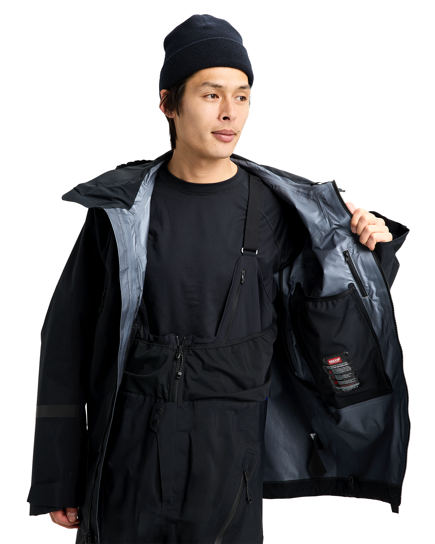 Burton Men's [ak]® Acamar GORE-TEX® Pro 3L Snow Jacket - True Black Men's Snow Jackets - Trojan Wake Ski Snow