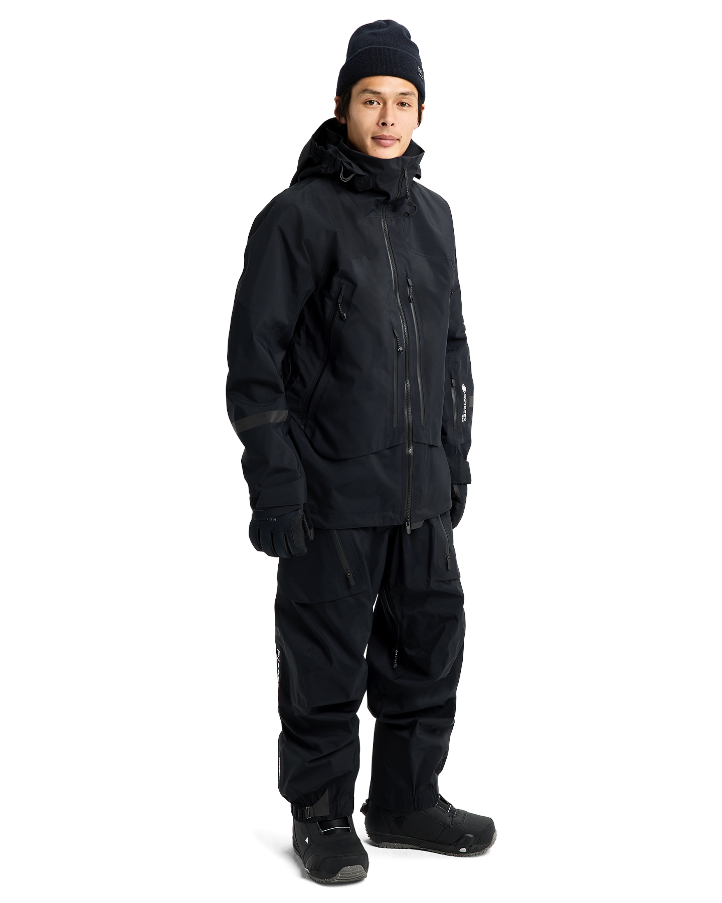 Burton Men's [ak]® Acamar GORE-TEX® Pro 3L Snow Jacket - True Black Men's Snow Jackets - Trojan Wake Ski Snow
