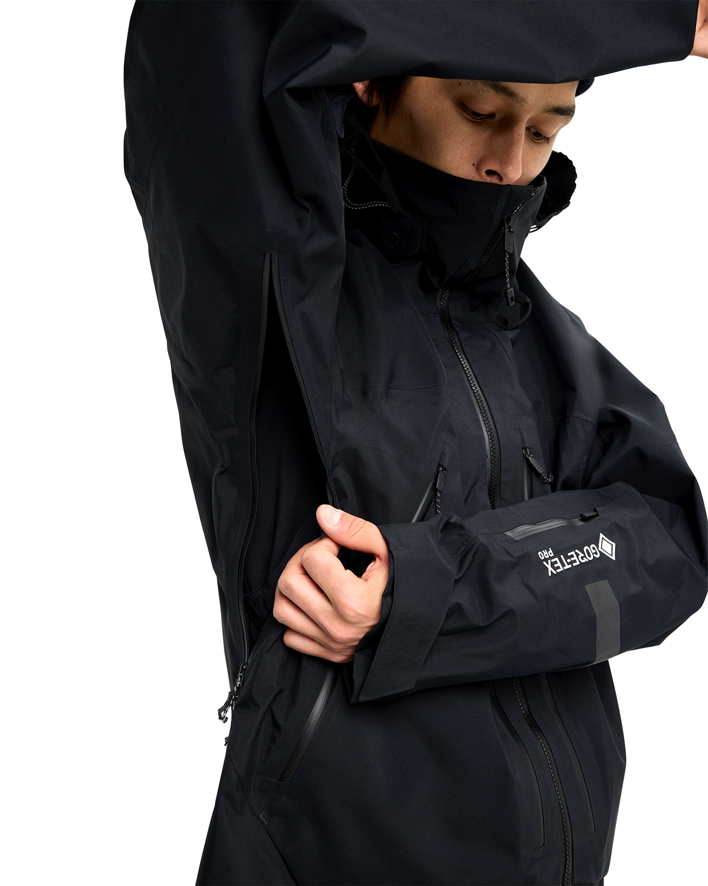 Burton Men's [ak]® Acamar GORE-TEX® Pro 3L Snow Jacket - True Black Men's Snow Jackets - Trojan Wake Ski Snow