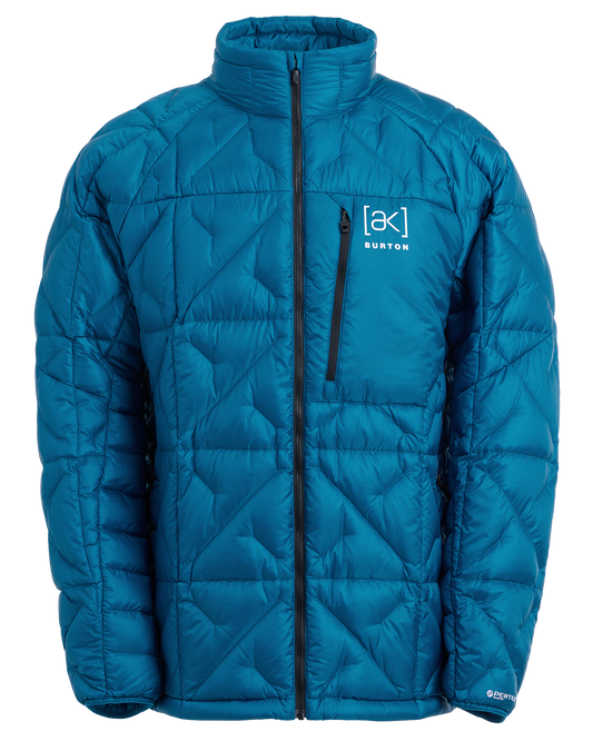 Burton Men's [ak]® Baker Down Jacket - Blue Teal Men's Jackets - Trojan Wake Ski Snow