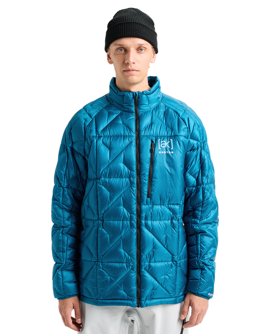 Burton Men's [ak]® Baker Down Jacket - Blue Teal Men's Jackets - Trojan Wake Ski Snow