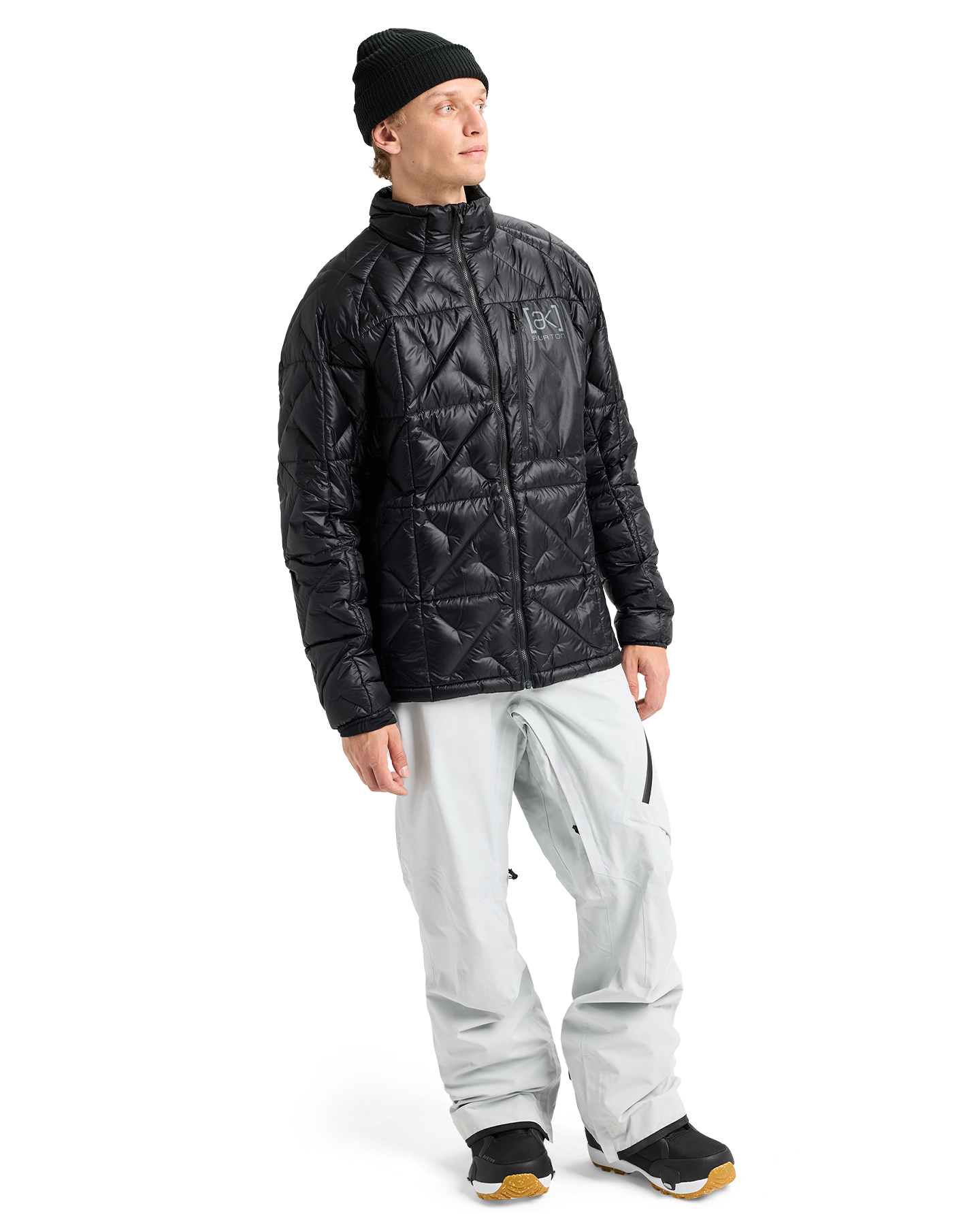 Burton Men's [ak]® Baker Down Jacket - True Black Men's Jackets - Trojan Wake Ski Snow