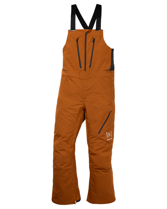 Burton Men's [ak]® Cyclic GORE-TEX® 2L Snow Bib Pants - Chestnut Brown
