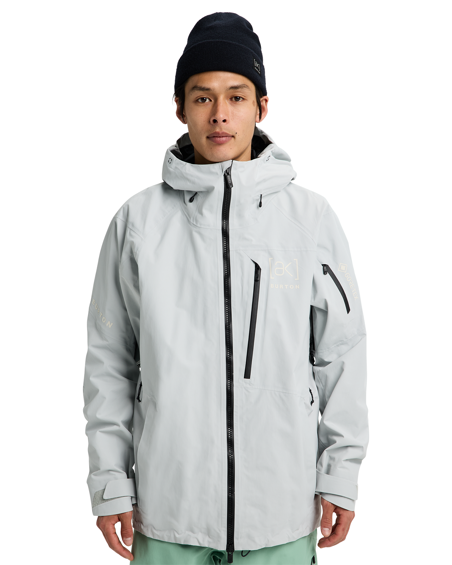 Burton Men's [ak]® Cyclic Gore‑Tex 2L Snow Jacket - Gray Cloud Men's Snow Jackets - Trojan Wake Ski Snow
