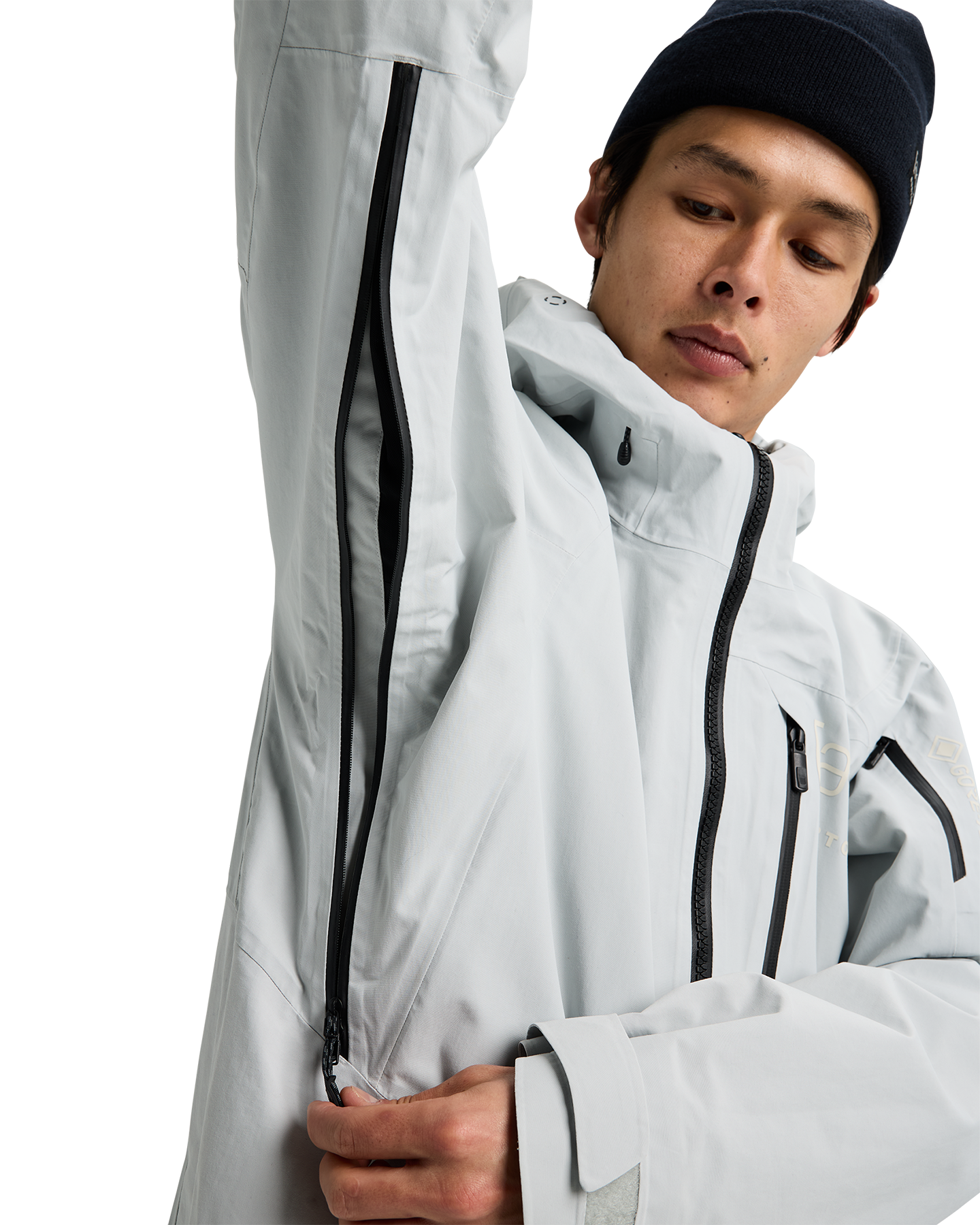 Burton Men's [ak]® Cyclic Gore‑Tex 2L Snow Jacket - Gray Cloud Men's Snow Jackets - Trojan Wake Ski Snow