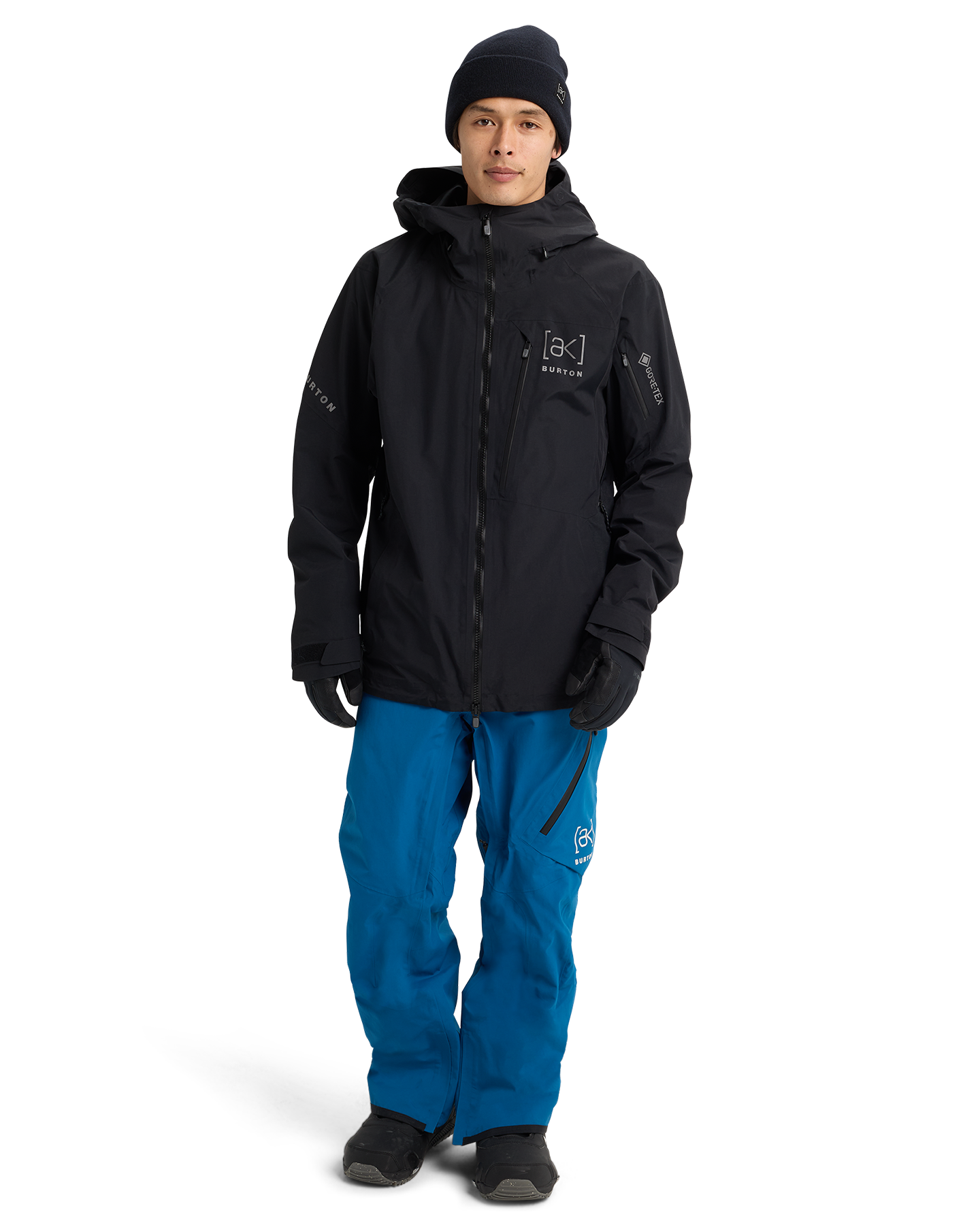 Burton Men's [ak]® Cyclic Gore‑Tex 2L Snow Jacket - True Black Men's Snow Jackets - Trojan Wake Ski Snow
