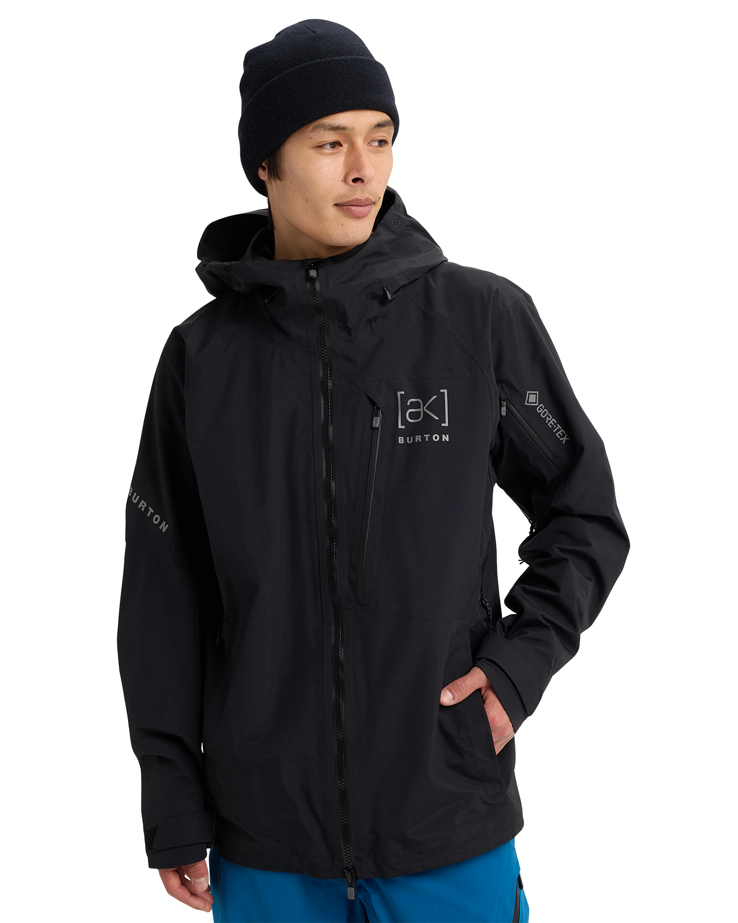 Burton Men's [ak]® Cyclic Gore‑Tex 2L Snow Jacket - True Black Men's Snow Jackets - Trojan Wake Ski Snow