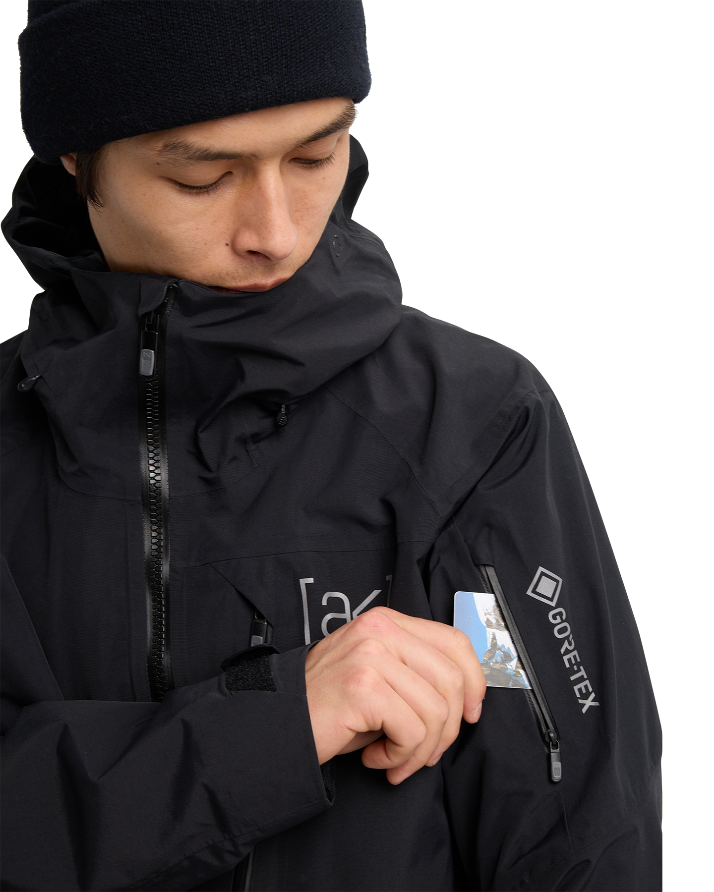 Burton Men's [ak]® Cyclic Gore‑Tex 2L Snow Jacket - True Black Men's Snow Jackets - Trojan Wake Ski Snow
