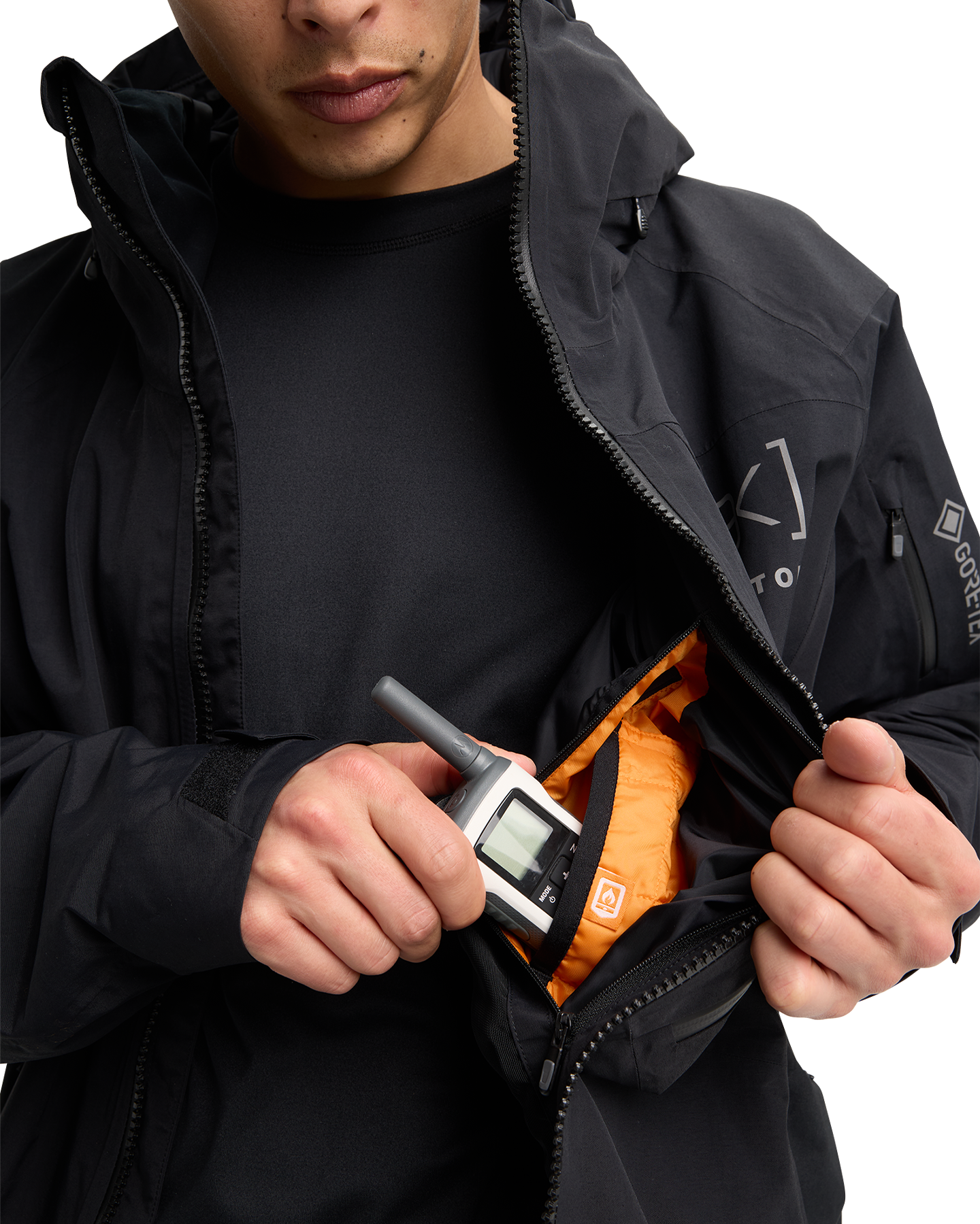 Burton Men's [ak]® Cyclic Gore‑Tex 2L Snow Jacket - True Black Men's Snow Jackets - Trojan Wake Ski Snow