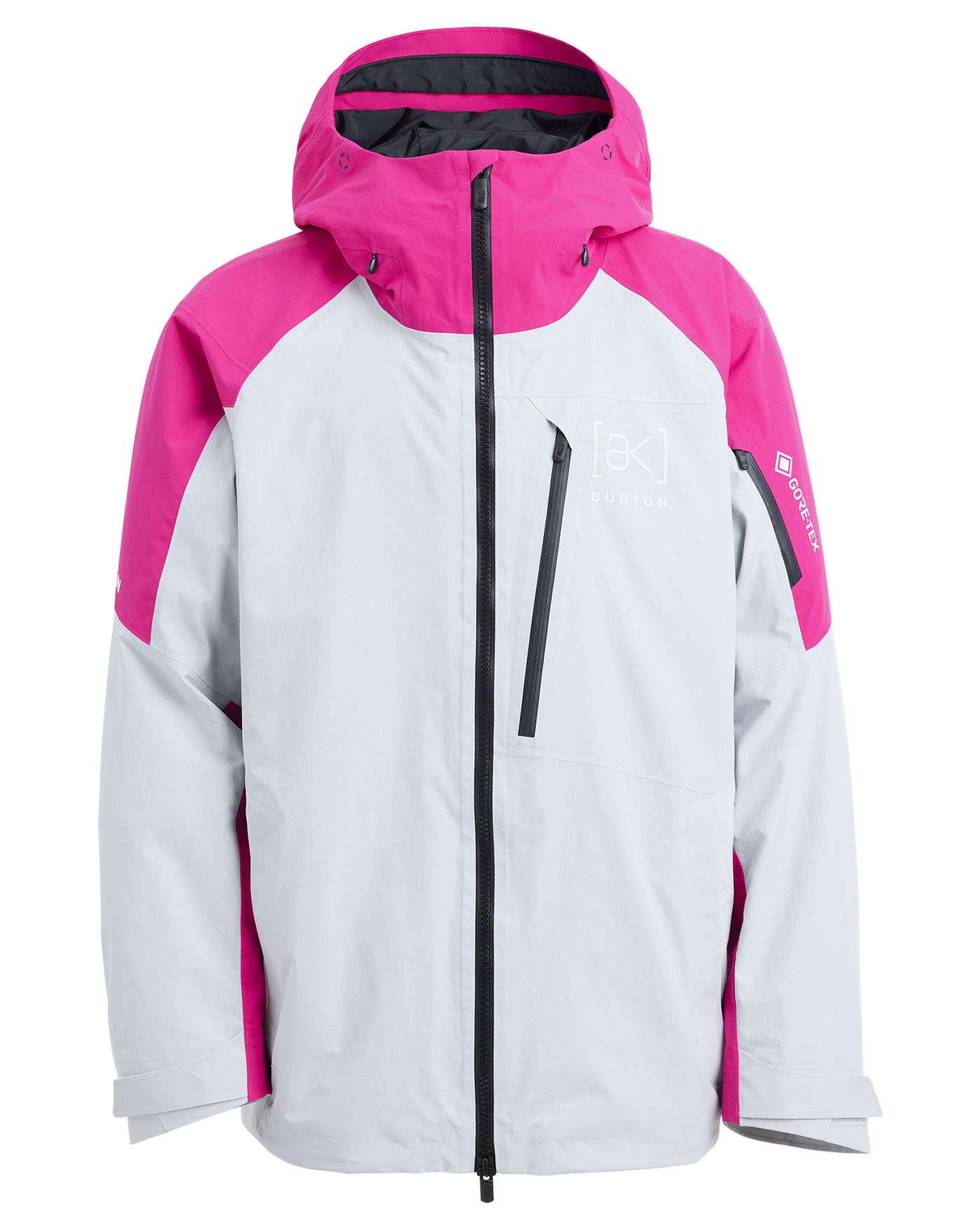 Burton Men's [ak]® Cyclic Gore‑Tex 2L Snow Jacket - Very Berry/Gray Cloud Men's Snow Jackets - Trojan Wake Ski Snow