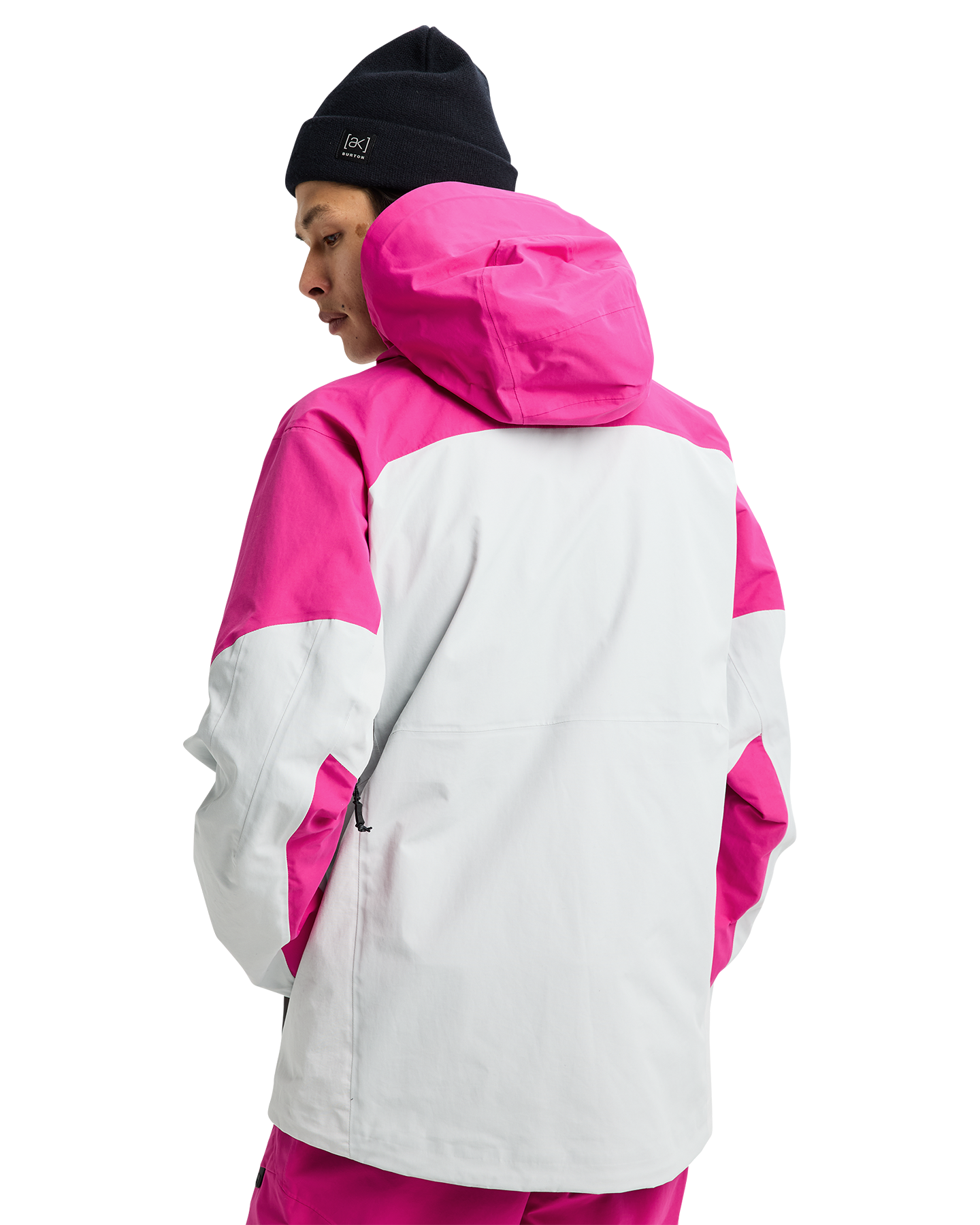 Burton Men's [ak]® Cyclic Gore‑Tex 2L Snow Jacket - Very Berry/Gray Cloud Men's Snow Jackets - Trojan Wake Ski Snow