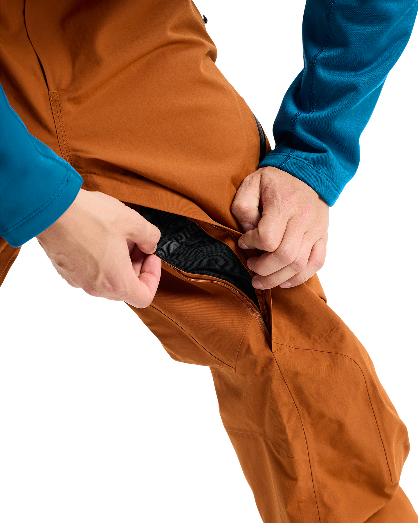 Burton Men's [ak]® Cyclic Gore‑Tex 2L Snow Pants - Chestnut Brown Men's Snow Pants - Trojan Wake Ski Snow