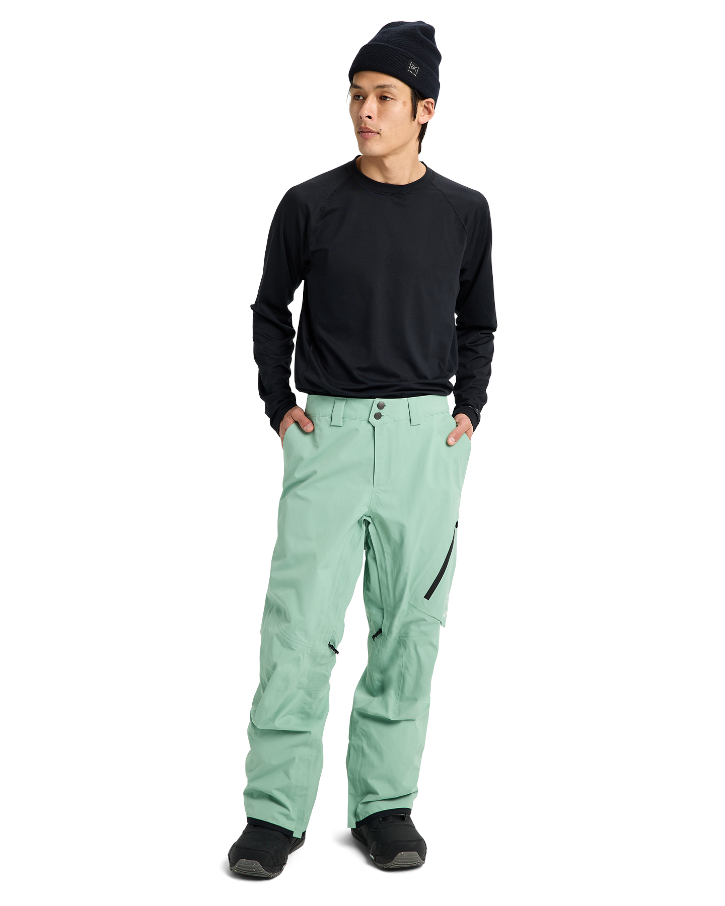 Burton Men's [ak]® Cyclic Gore‑Tex 2L Snow Pants - Soft Sage Men's Snow Pants - Trojan Wake Ski Snow