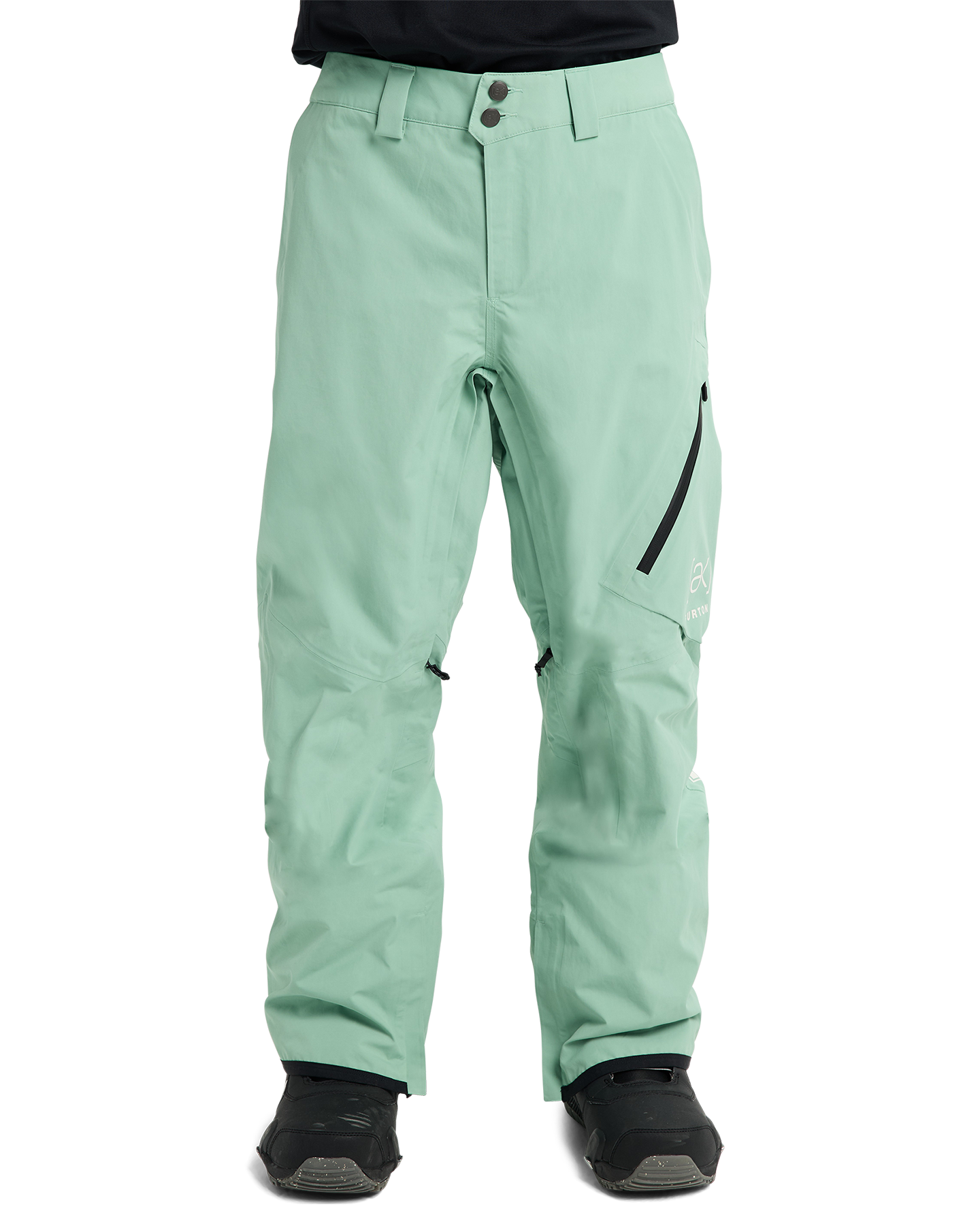 Burton Men's [ak]® Cyclic Gore‑Tex 2L Snow Pants - Soft Sage Men's Snow Pants - Trojan Wake Ski Snow