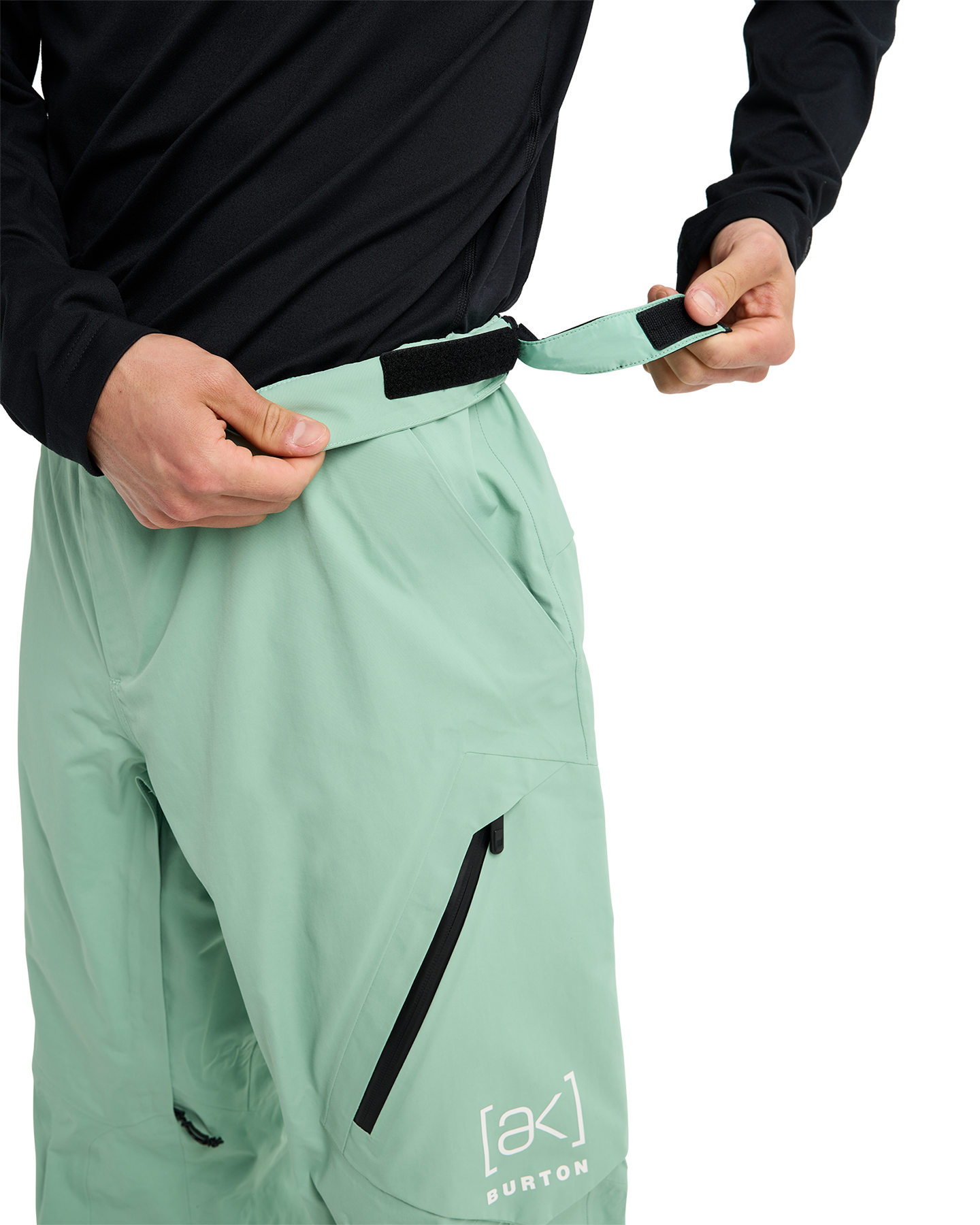 Burton Men's [ak]® Cyclic Gore‑Tex 2L Snow Pants - Soft Sage Men's Snow Pants - Trojan Wake Ski Snow