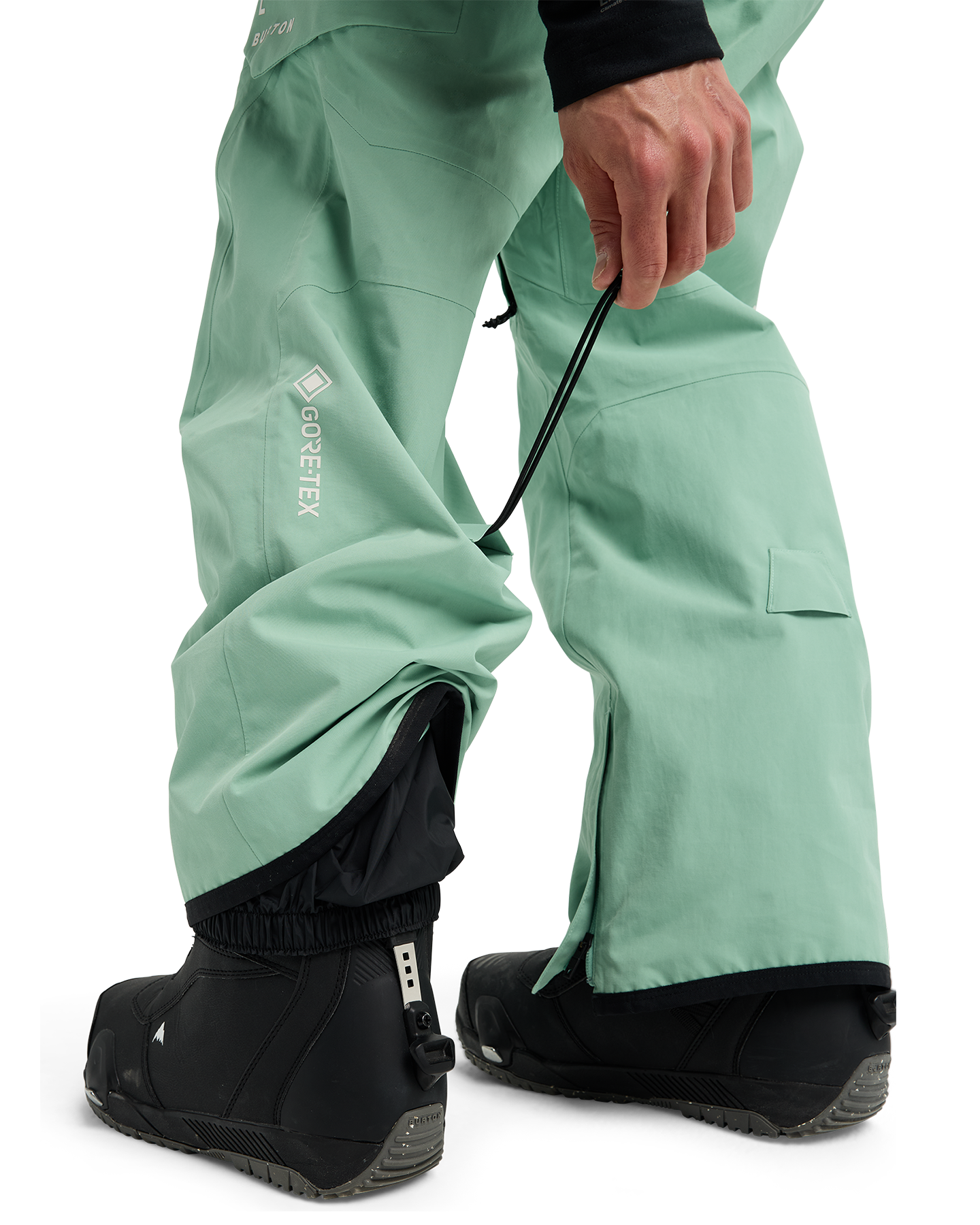 Burton Men's [ak]® Cyclic Gore‑Tex 2L Snow Pants - Soft Sage Men's Snow Pants - Trojan Wake Ski Snow