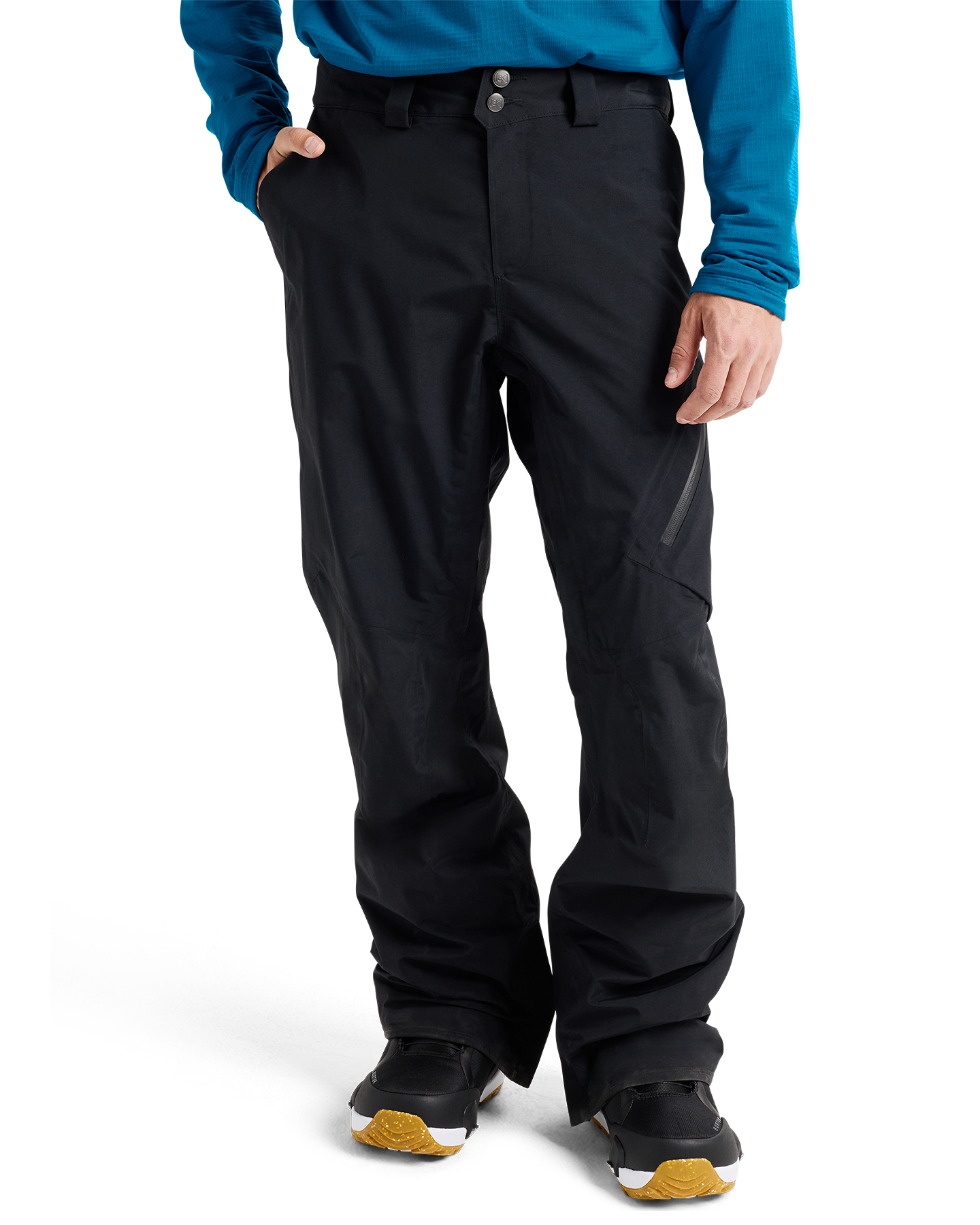 Burton Men's [ak]® Cyclic Gore‑Tex 2L Snow Pants - True Black Men's Snow Pants - Trojan Wake Ski Snow