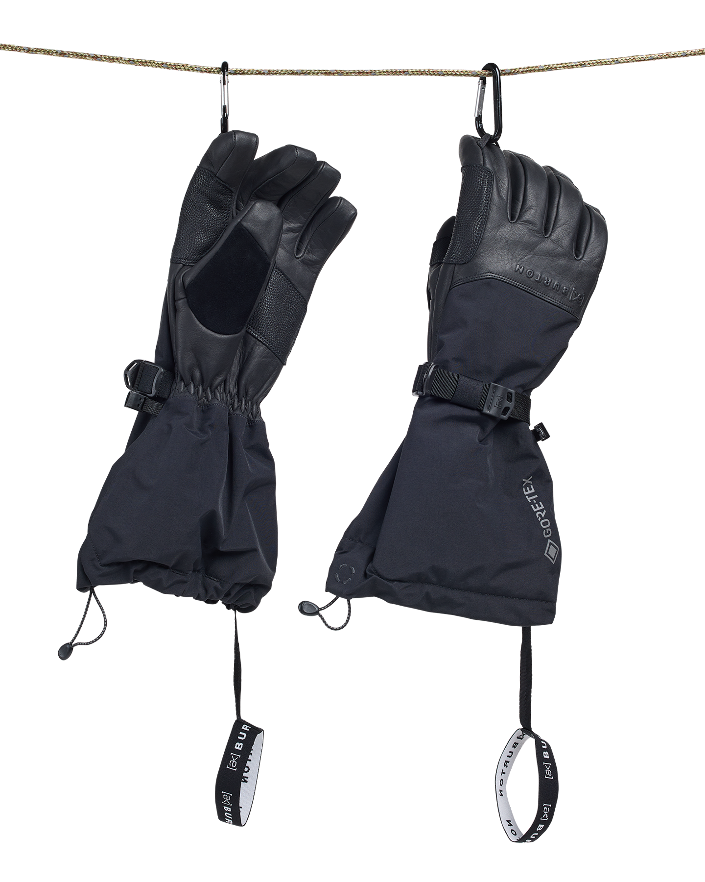 Burton Men's [ak]® Expedition Gore-Tex Snow Gloves - True Black Men's Snow Gloves - Trojan Wake Ski Snow