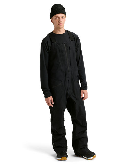 Burton Men's [ak]® Freebird Gore‑Tex 3L Snow Bib Pants - True Black