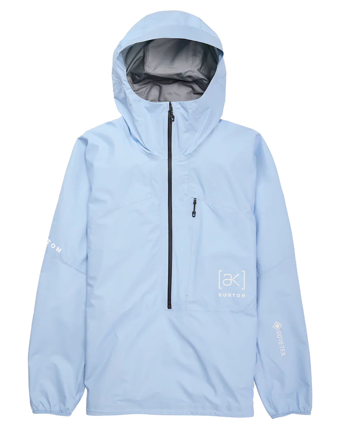 Burton Men's [ak]® GORE-TEX® Minimalist Anorak Rain Jacket - Moonrise Men's Snow Jackets - Trojan Wake Ski Snow
