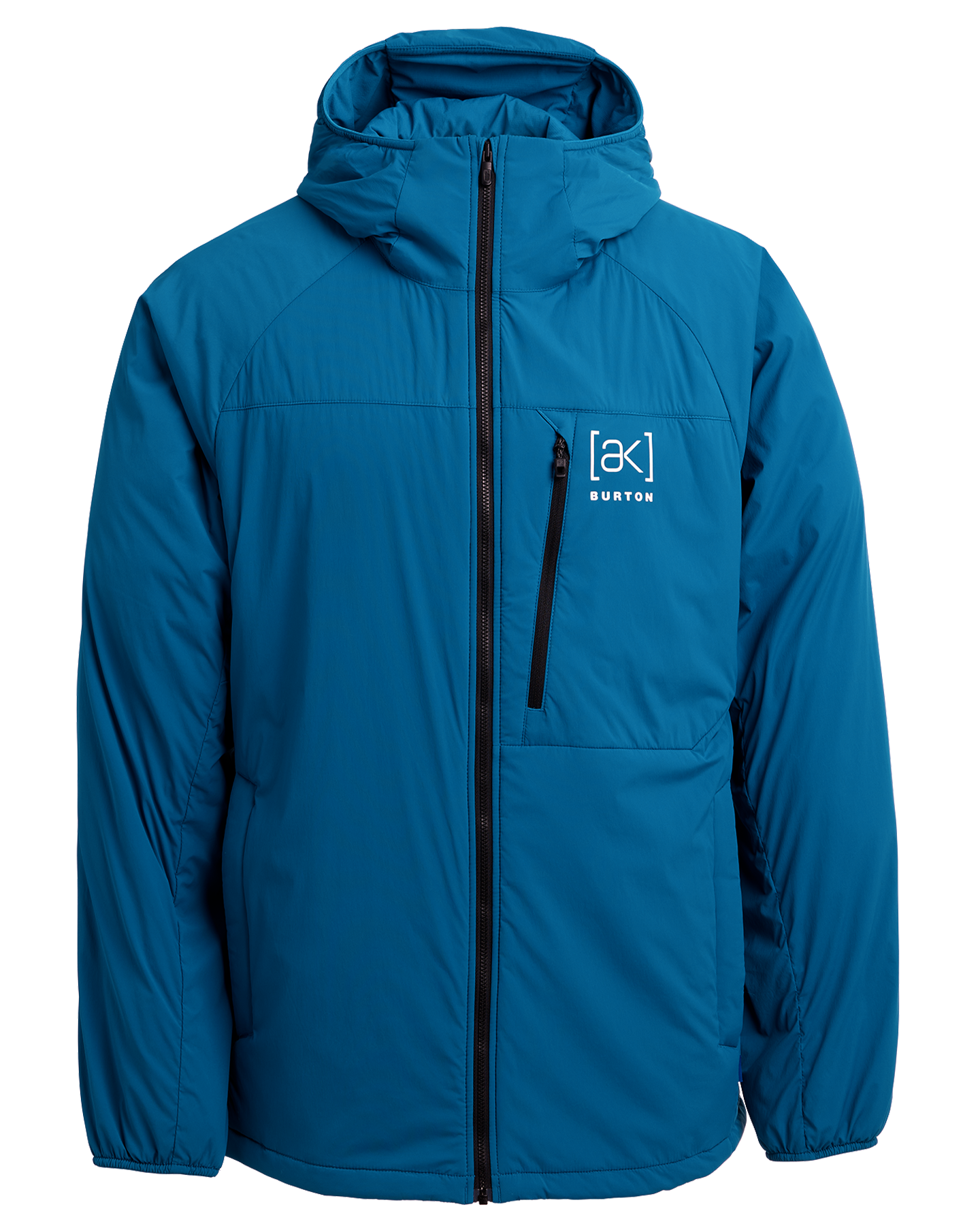 Burton Men's [ak]® Helium Hooded Stretch Insulated Jacket - Blue Teal Men's Jackets - Trojan Wake Ski Snow