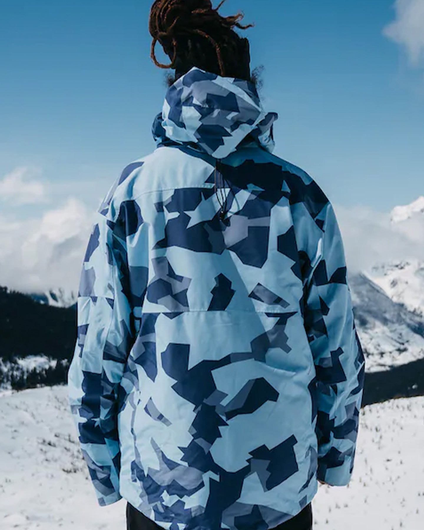 Burton Men's [ak]® Swash Gore‑Tex 2L Snow Jacket - Geocamo Men's Snow Jackets - Trojan Wake Ski Snow