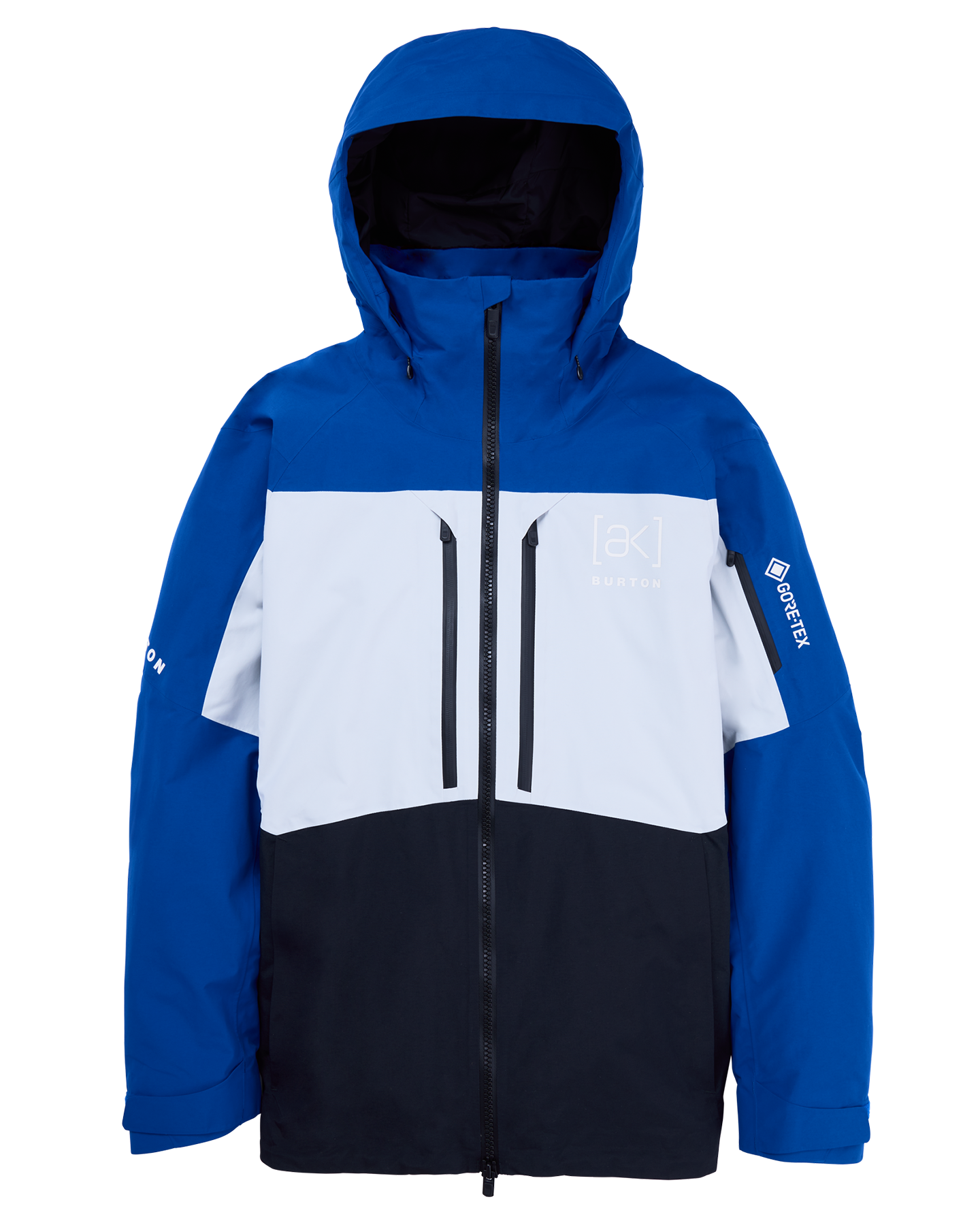 Burton Men's [ak]® Swash Gore‑Tex 2L Snow Jacket - Jake Blue/Gray Cloud/True Black Men's Snow Jackets - Trojan Wake Ski Snow