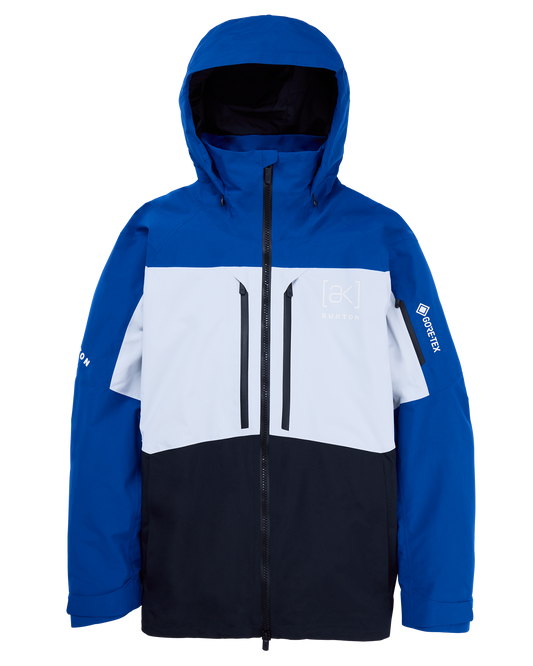 Burton Men's [ak]® Swash Gore‑Tex 2L Snow Jacket - Jake Blue/Gray Cloud/True Black Men's Snow Jackets - Trojan Wake Ski Snow