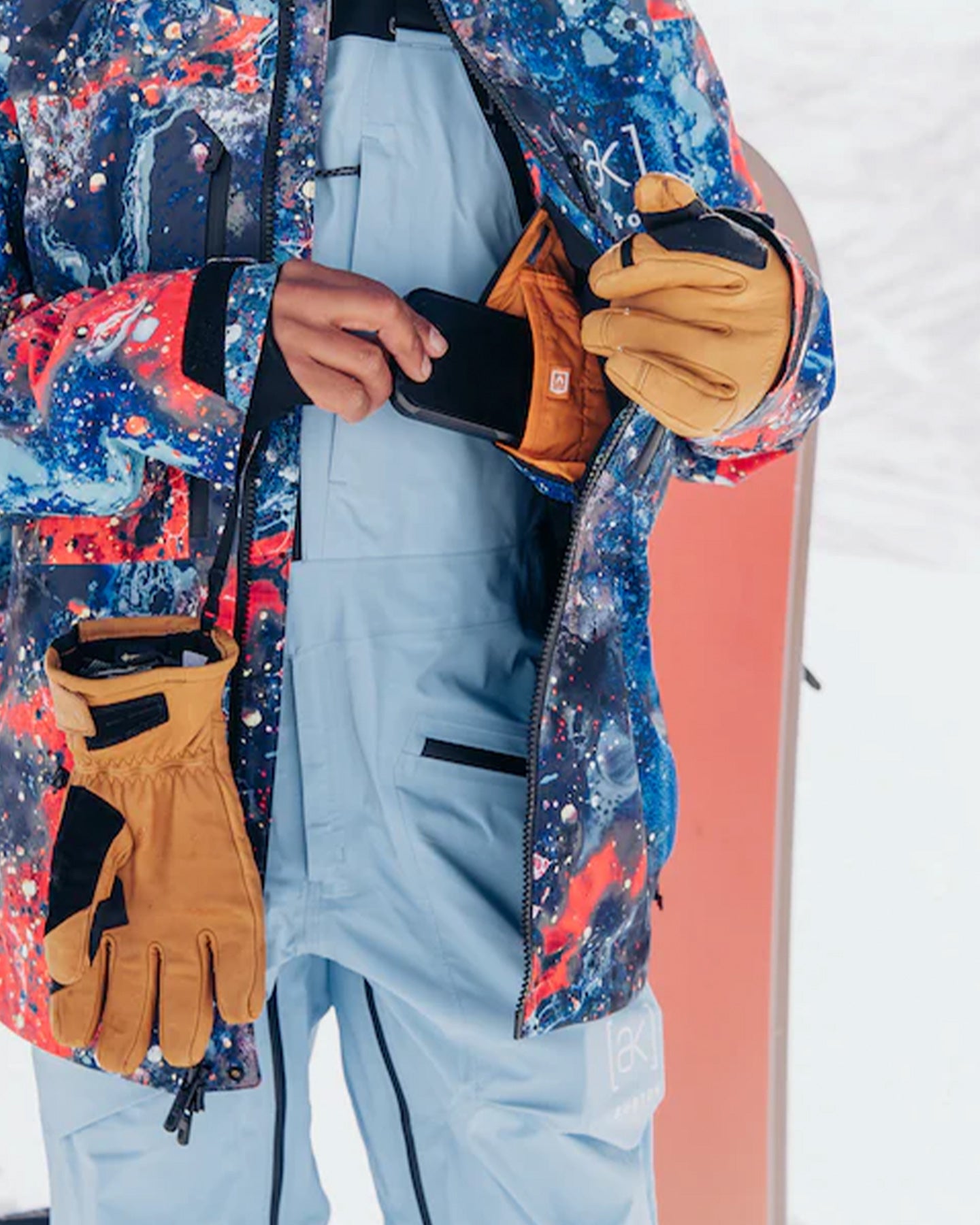 Burton Men's [ak]® Swash Gore‑Tex 2L Snow Jacket - Nebula Men's Snow Jackets - Trojan Wake Ski Snow