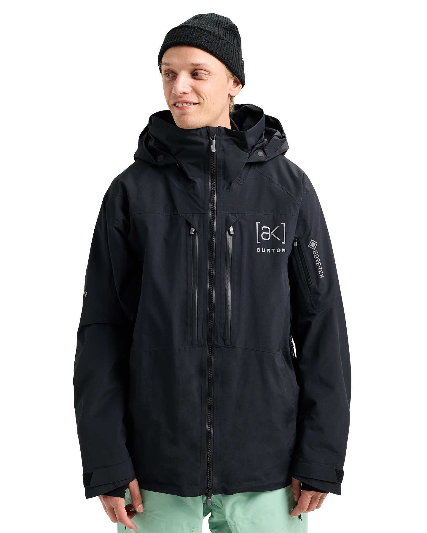 Burton Men's [ak]® Swash GORE-TEX® 2L Snow Jacket - True Black Men's Snow Jackets - Trojan Wake Ski Snow