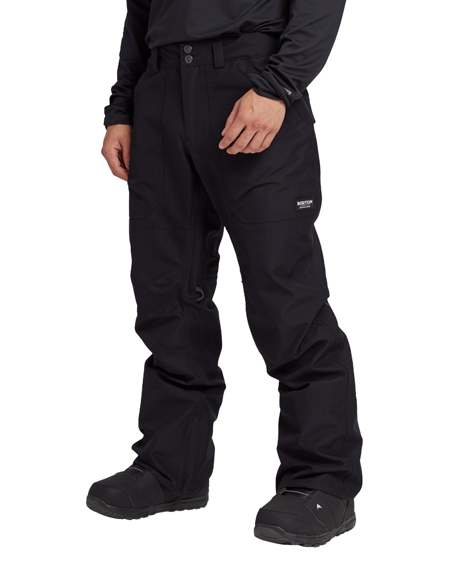 Burton Men's Ballast Gore‑Tex 2L Snow Pants - True Black Men's Snow Pants - Trojan Wake Ski Snow