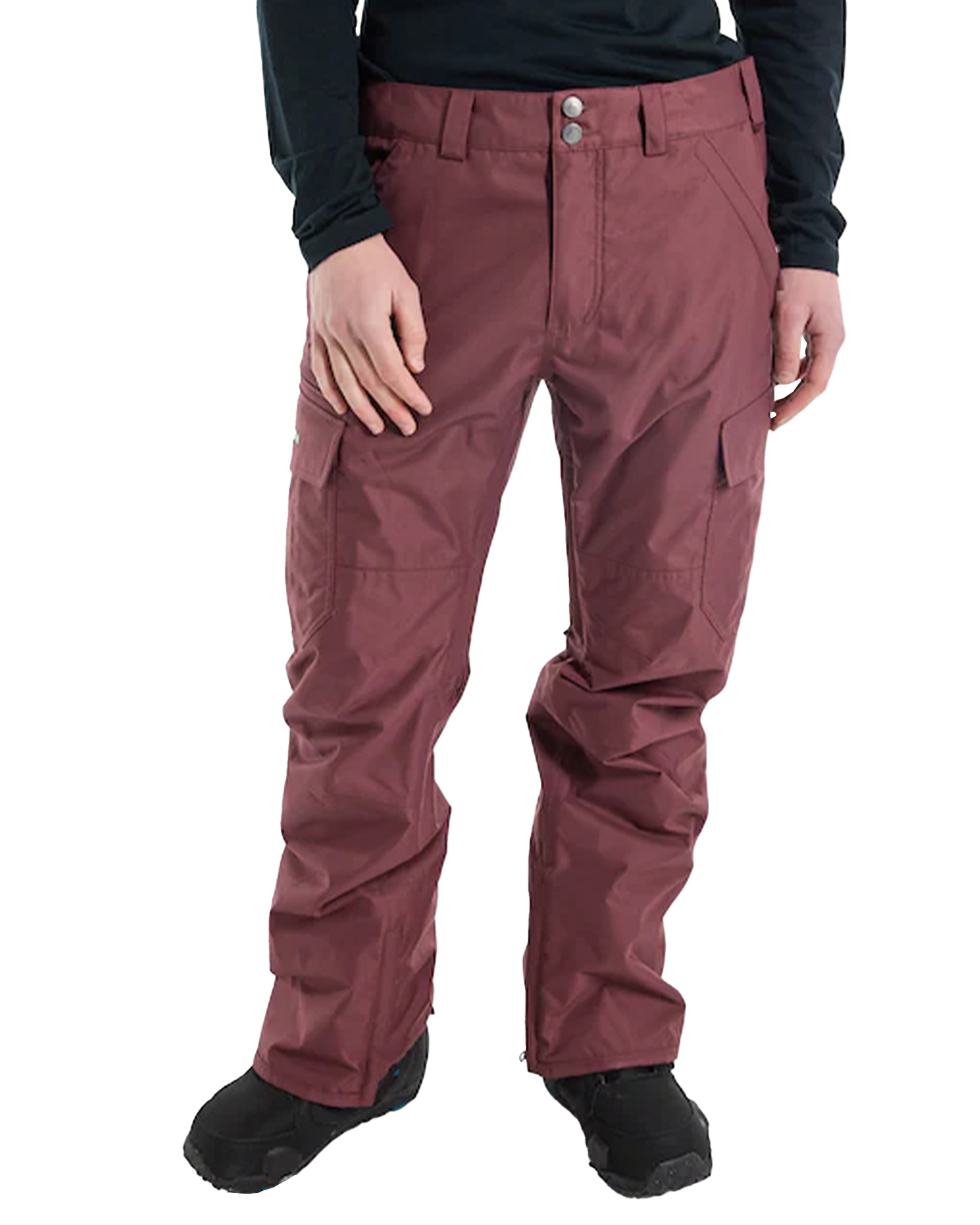 Burton Men's Cargo 2L Snow Pants - Regular Fit - Almandine Men's Snow Pants - Trojan Wake Ski Snow