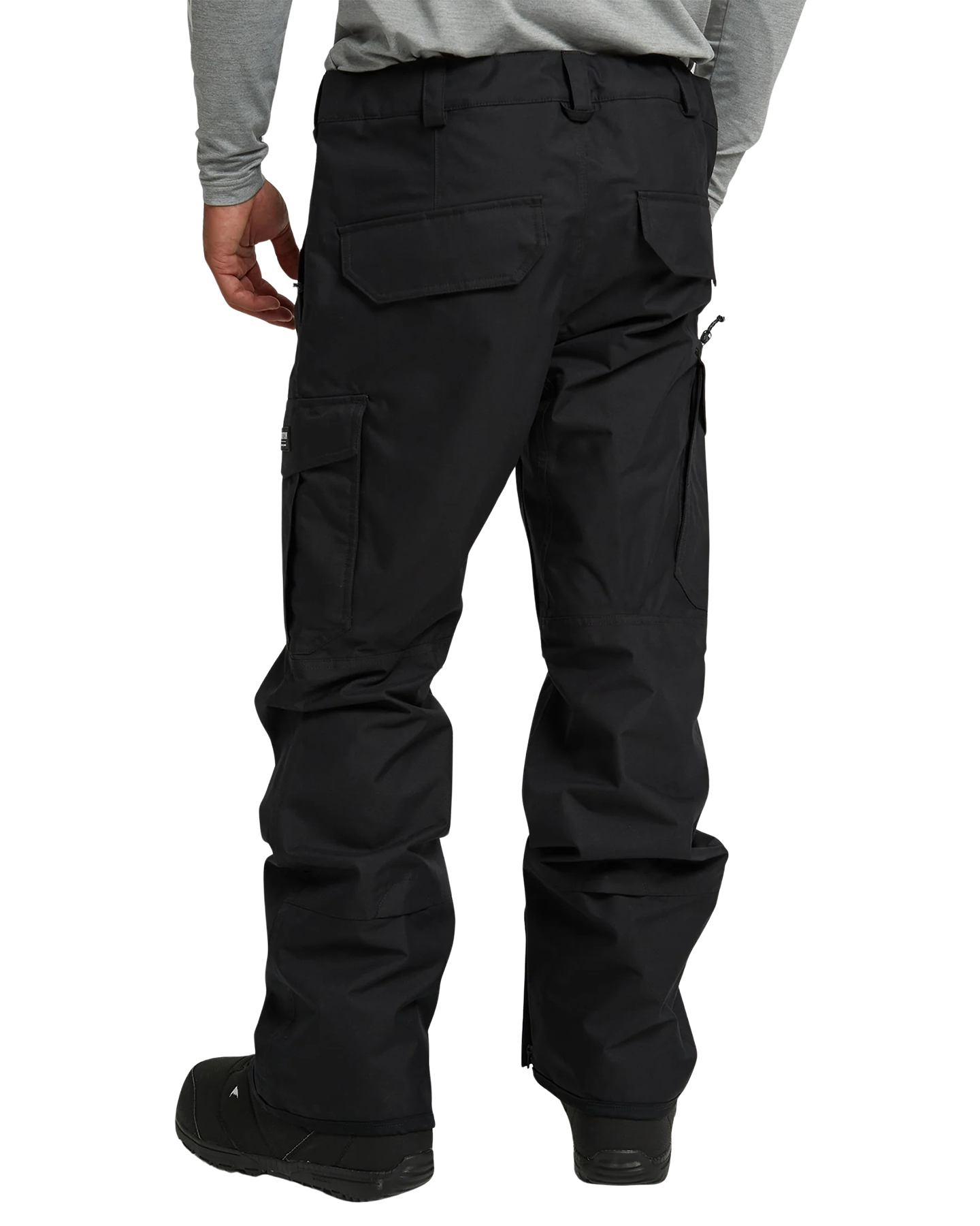 Burton Men's Cargo 2L Snow Pants - Regular Fit - True Black Men's Snow Pants - Trojan Wake Ski Snow