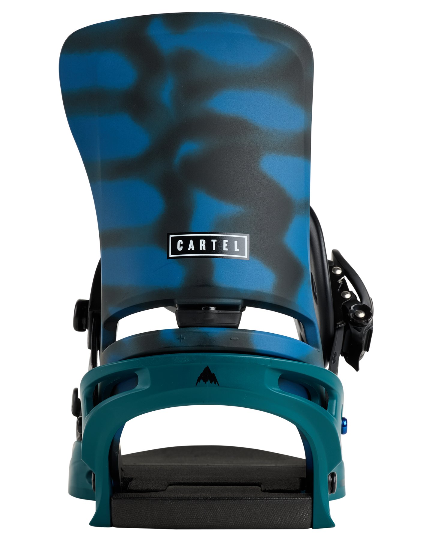 Burton Men's Cartel Re:Flex Snowboard Bindings - Evergreen Shatter Men's Snowboard Bindings - Trojan Wake Ski Snow