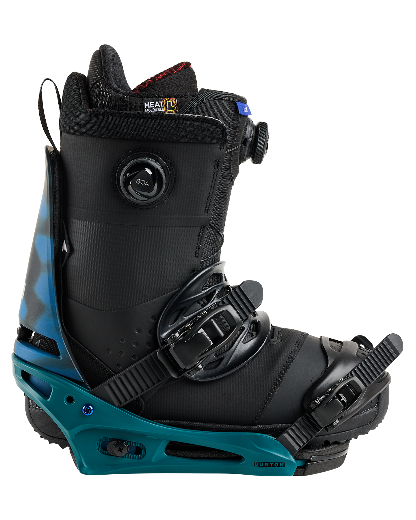Burton Men's Cartel Re:Flex Snowboard Bindings - Evergreen Shatter Men's Snowboard Bindings - Trojan Wake Ski Snow