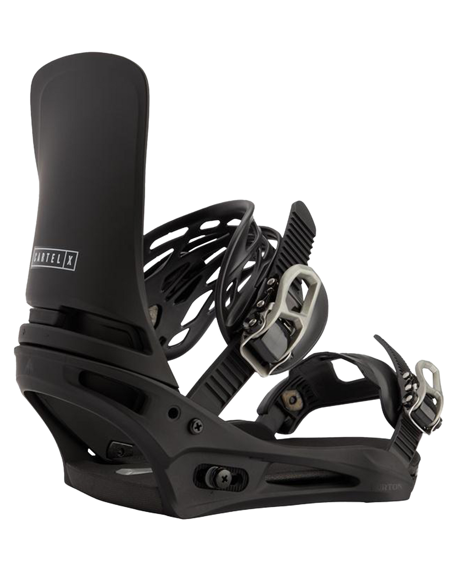 Burton Men's Cartel X Re:Flex Snowboard Bindings - Black