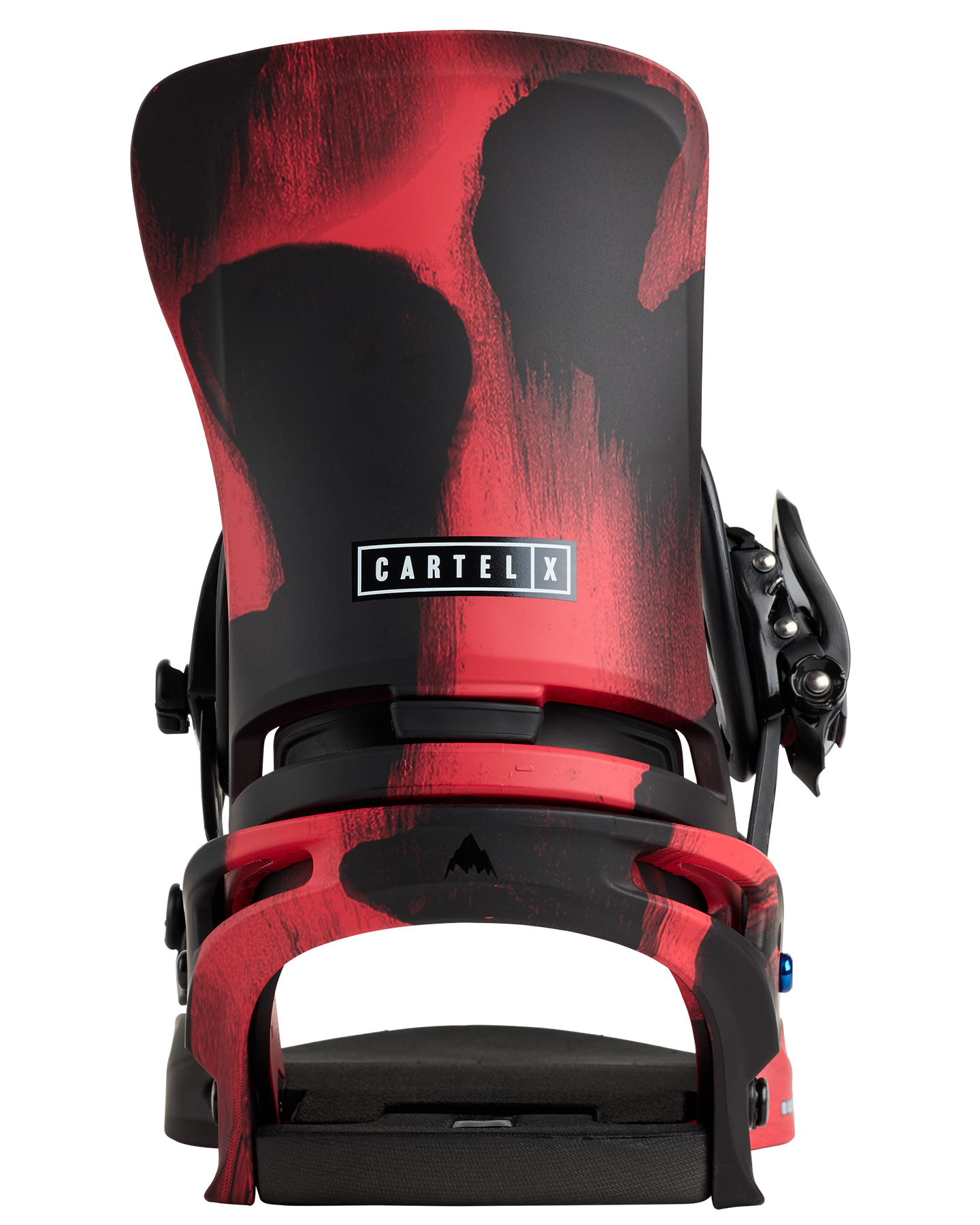 Burton Men's Cartel X Re:Flex Snowboard Bindings - Black / Red Men's Snowboard Bindings - Trojan Wake Ski Snow