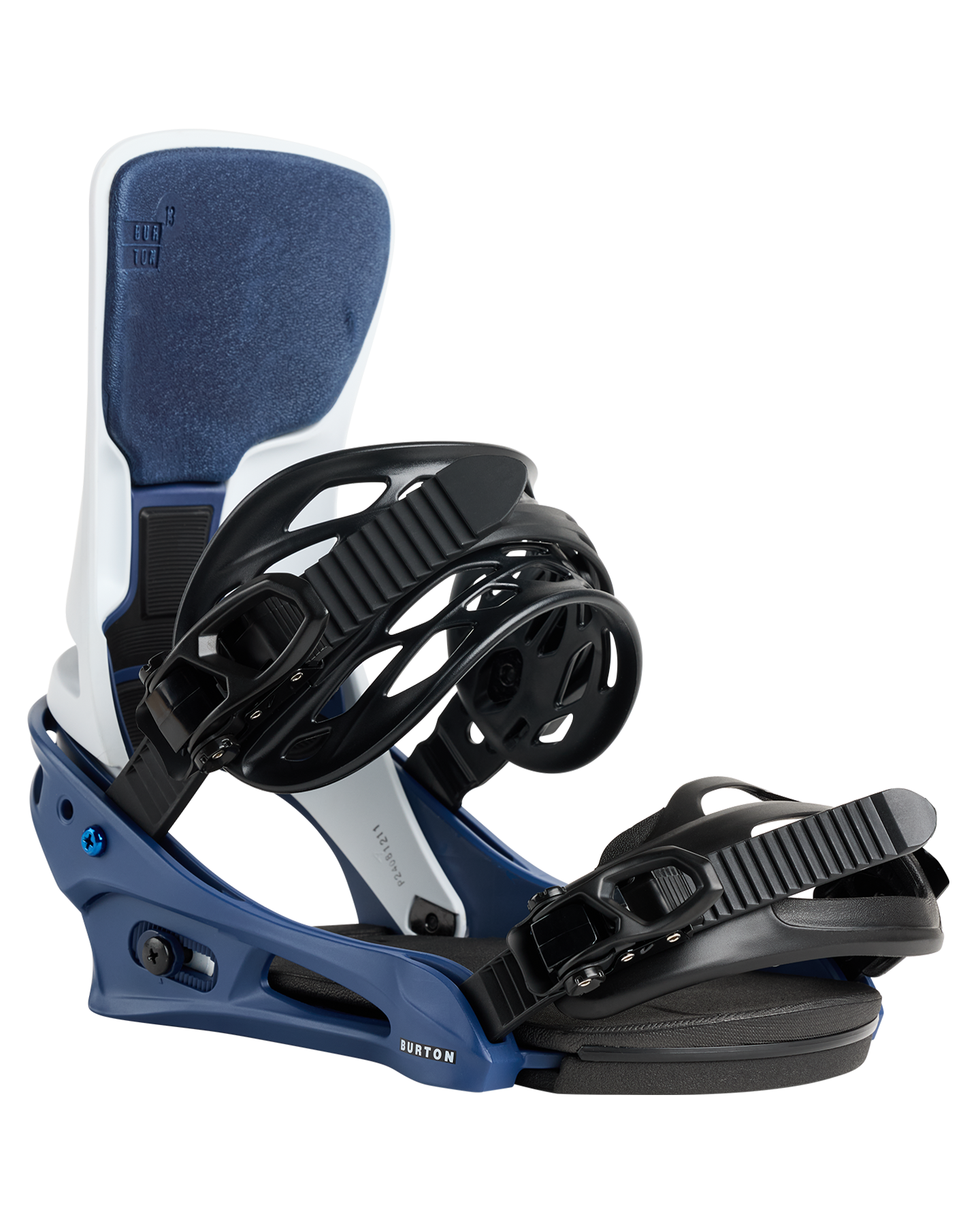 Burton Men's Cartel X Re:Flex Snowboard Bindings - Nightfall/White Men's Snowboard Bindings - Trojan Wake Ski Snow
