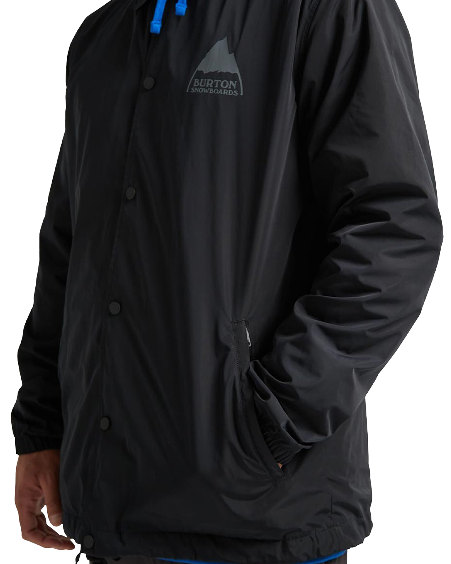 Burton Men's Coaches Jacket - True Black Jackets - Trojan Wake Ski Snow