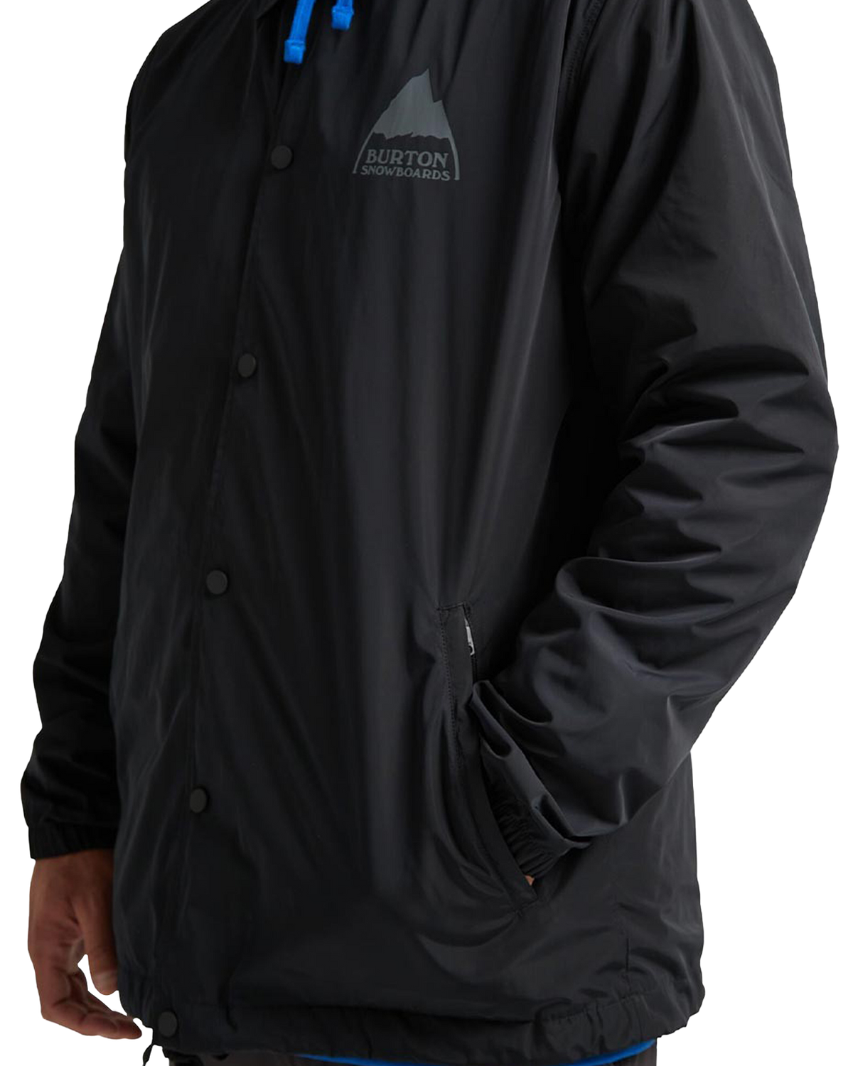 Burton Men's Coaches Jacket - True Black - Trojan Wake Ski Snow Burton Men's Coaches Jacket - True Black - Trojan Wake Ski Snow