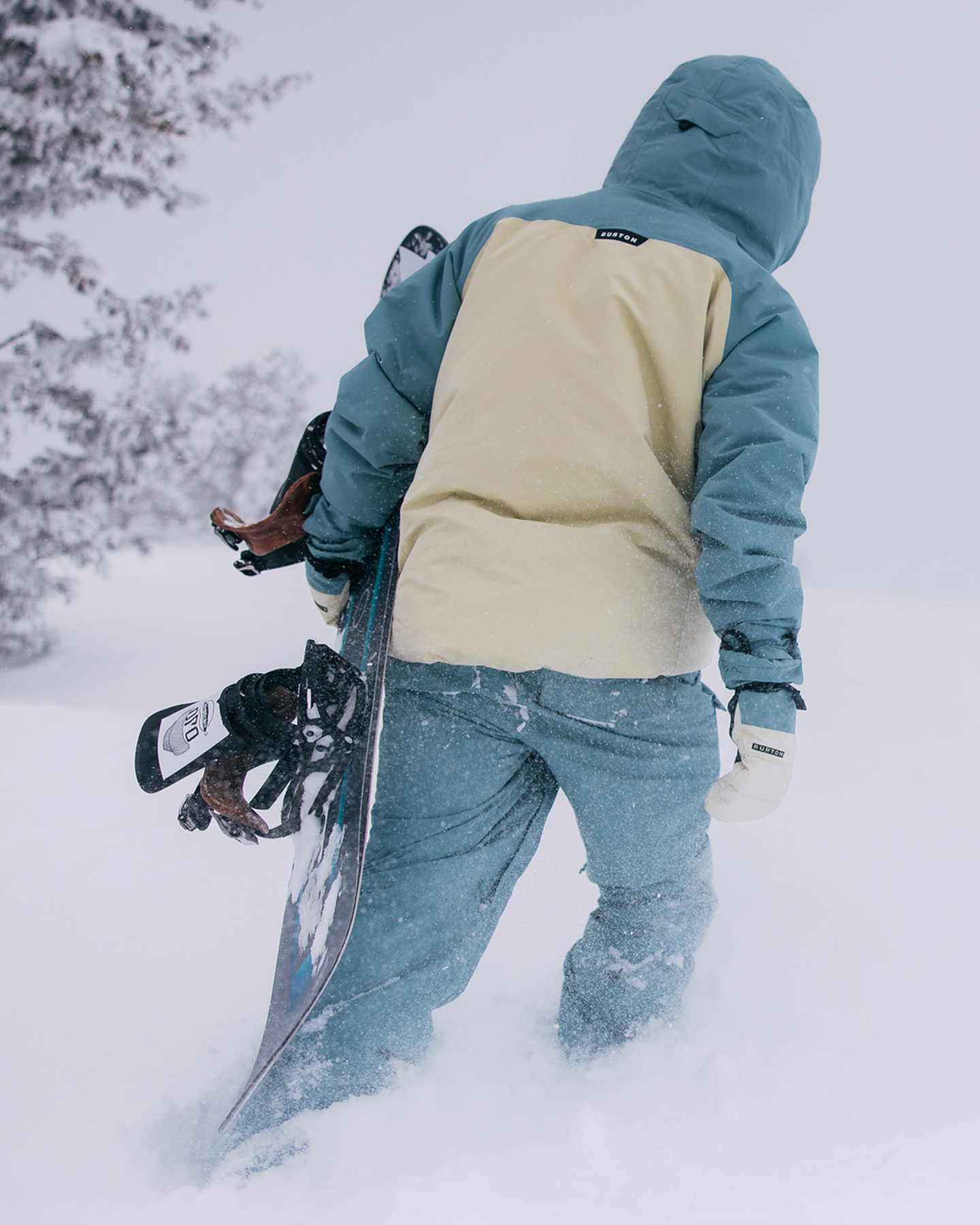 Burton Men's Covert 2.0 Snow Jacket - Rock Lichen/Mushroom Men's Snow Jackets - Trojan Wake Ski Snow
