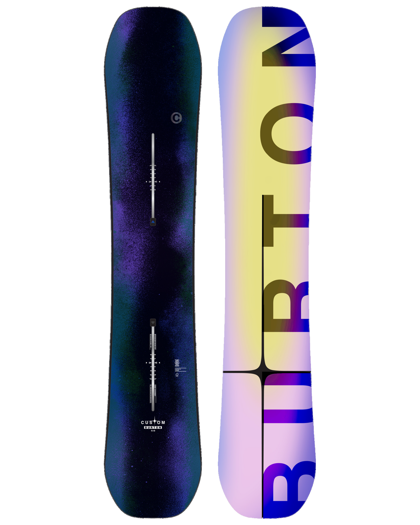 Burton Men's Custom Camber Snowboard - Faded