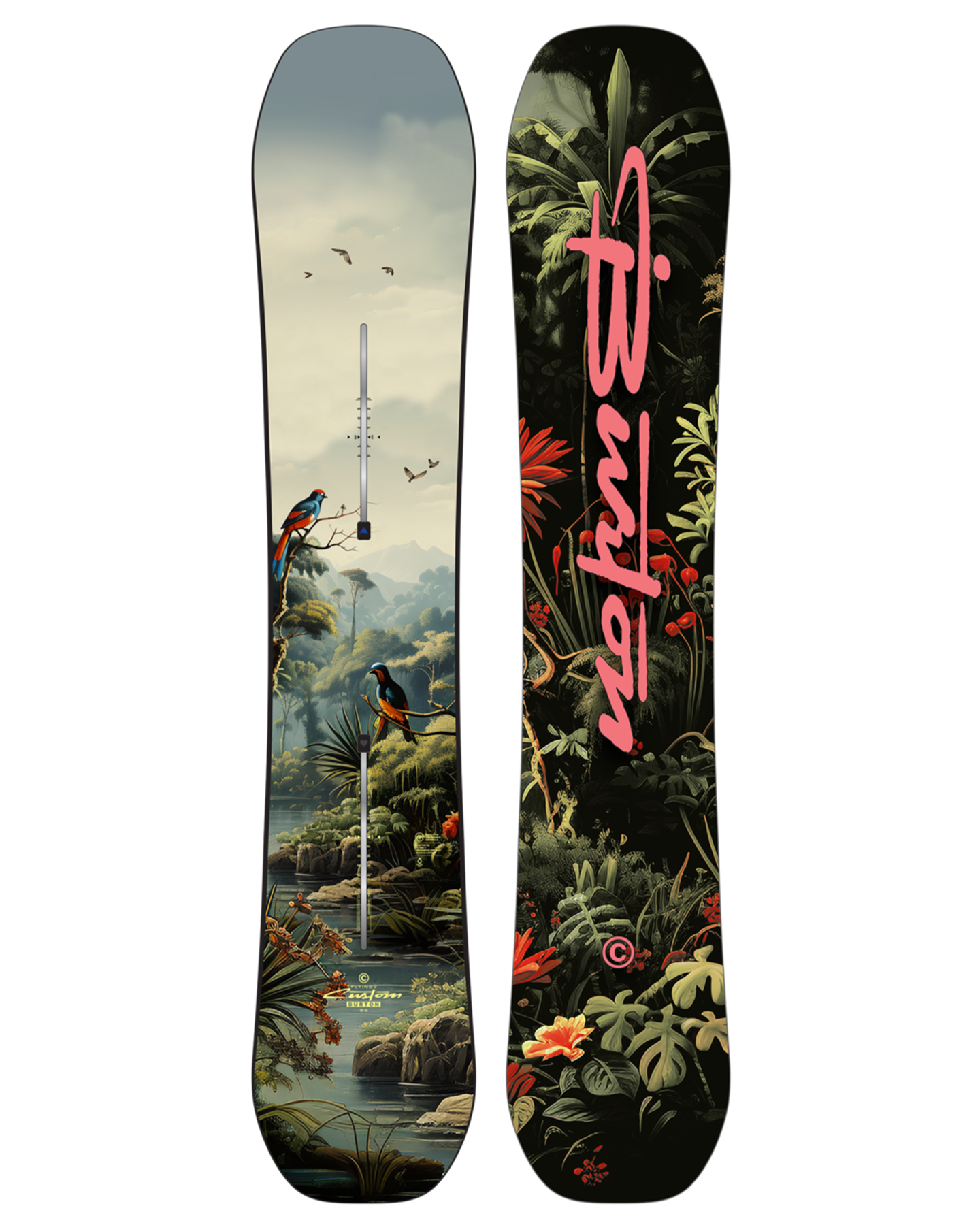 Burton Men's Custom Flying-V Snowboard - Jungle | Snowboards Burton Men's Custom Flying-V Snowboard - Jungle | Snowboards