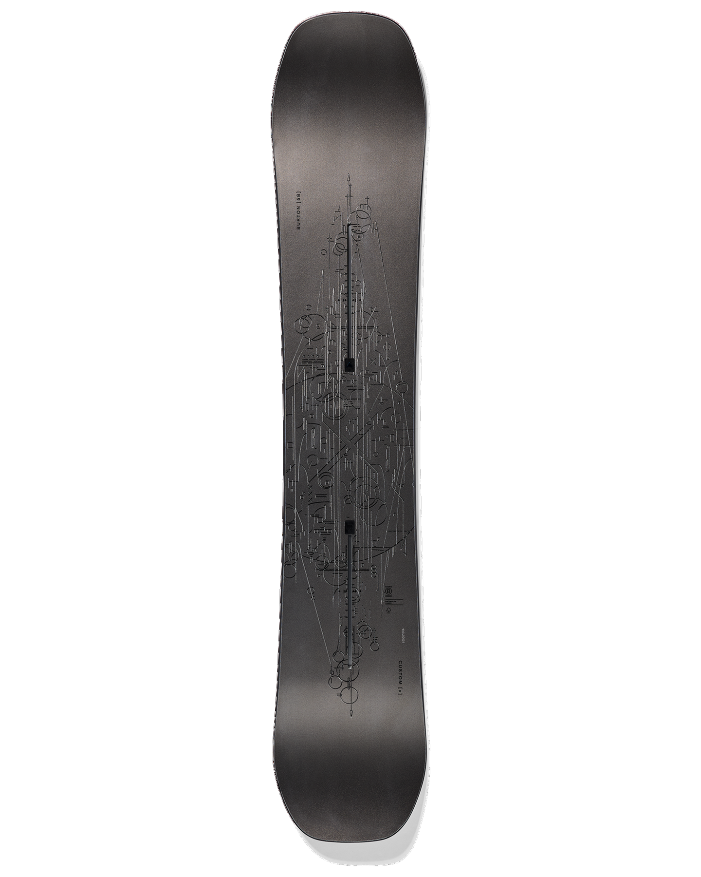 Burton Men's Custom X Camber Snowboard - Etched