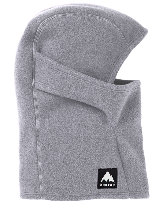 Burton Men's Ember Fleece Balaclava Face Mask - Gray Heather Men's Neck Warmers & Face Masks - Trojan Wake Ski Snow