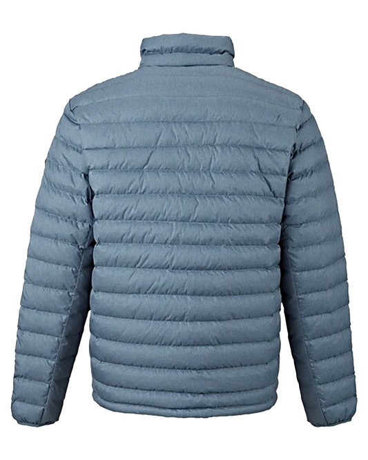 Burton Men's Evergreen Down Insulated Jacket - LA Sky Heather Jackets - Trojan Wake Ski Snow